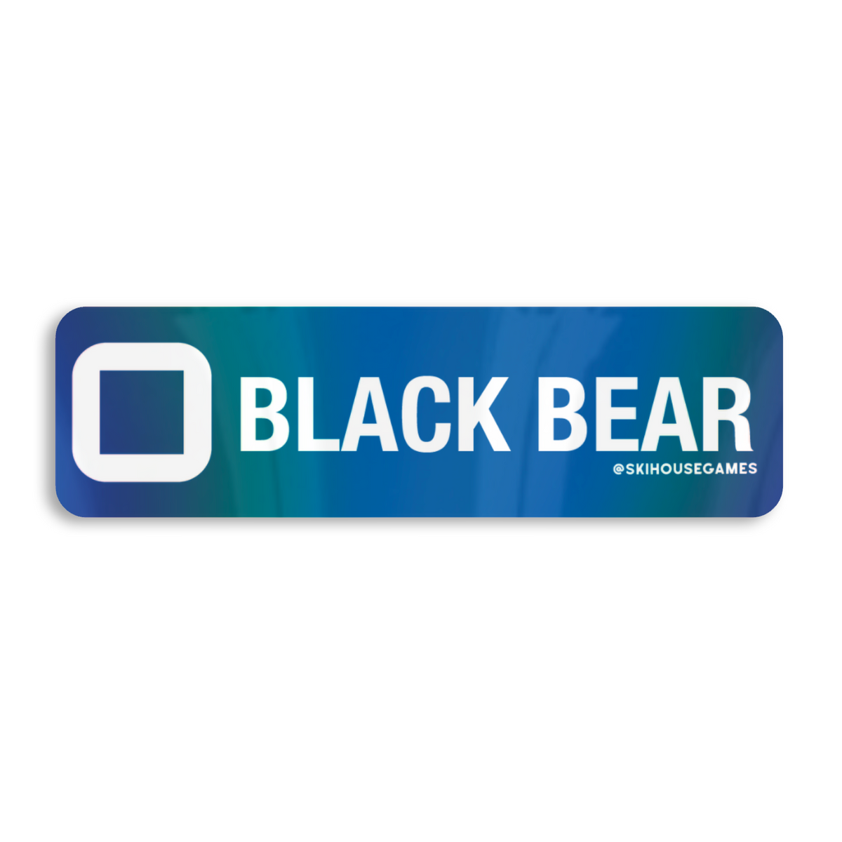 Black Bear - Stratton, VT Ski Trail Sticker