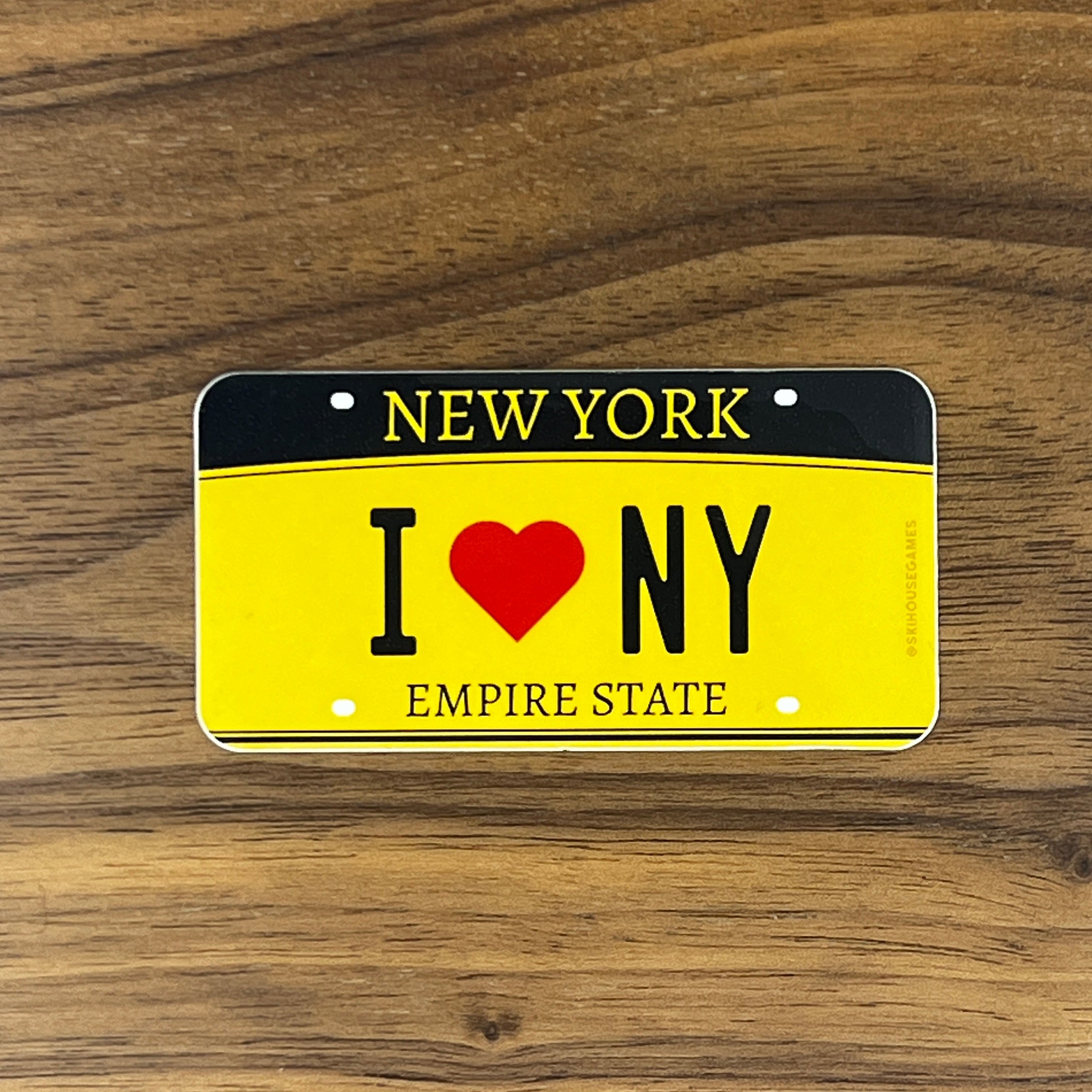 I Heart NY - I love New York License Plate Sticker