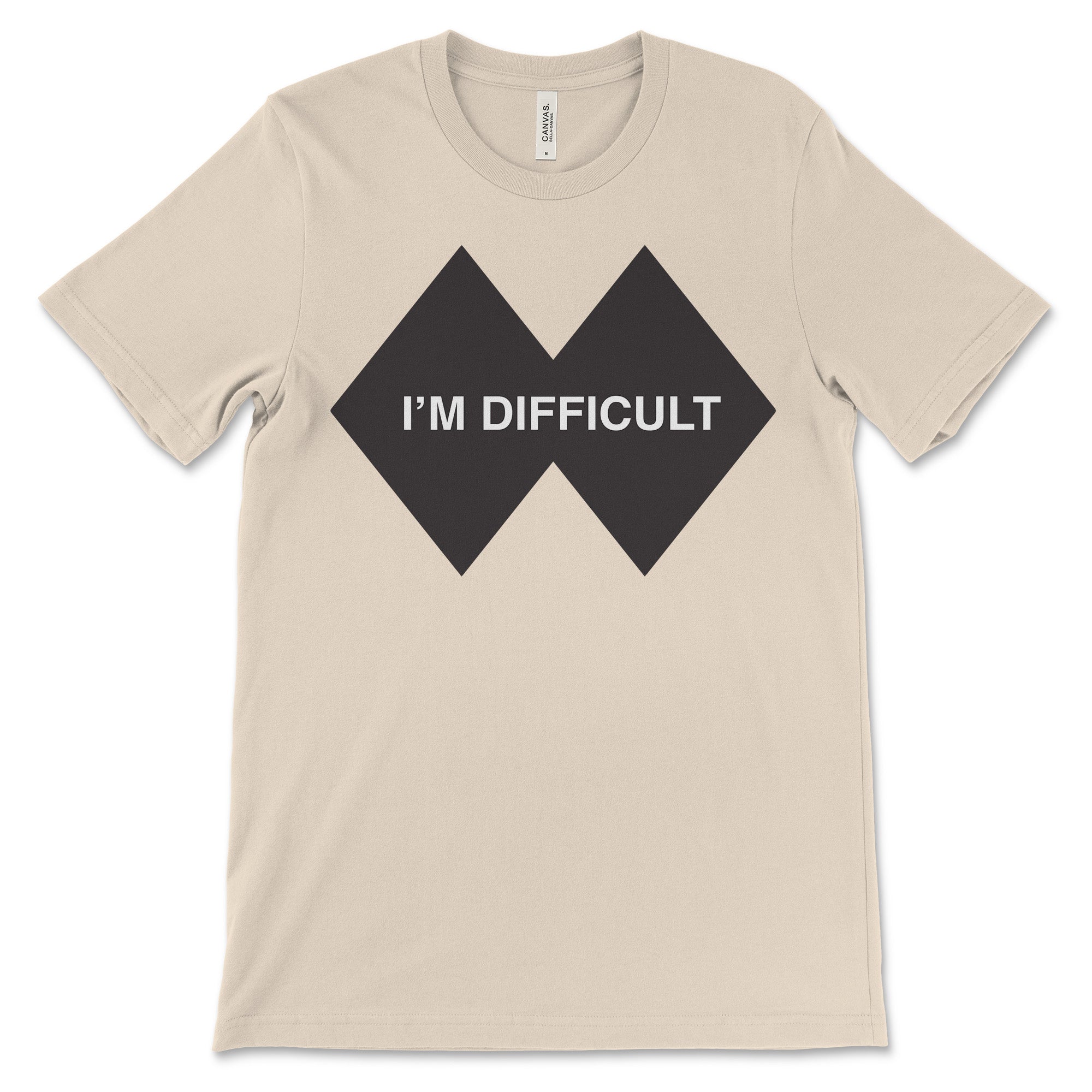 I'm Difficult Ski T-Shirt