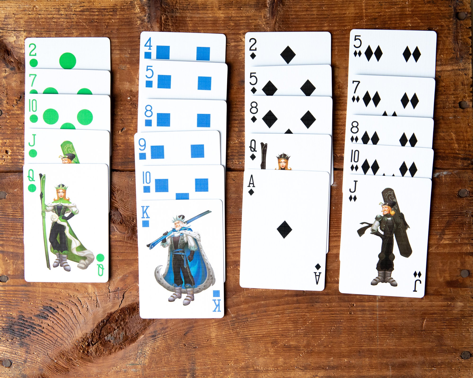 Trailmaster Ski Card Game