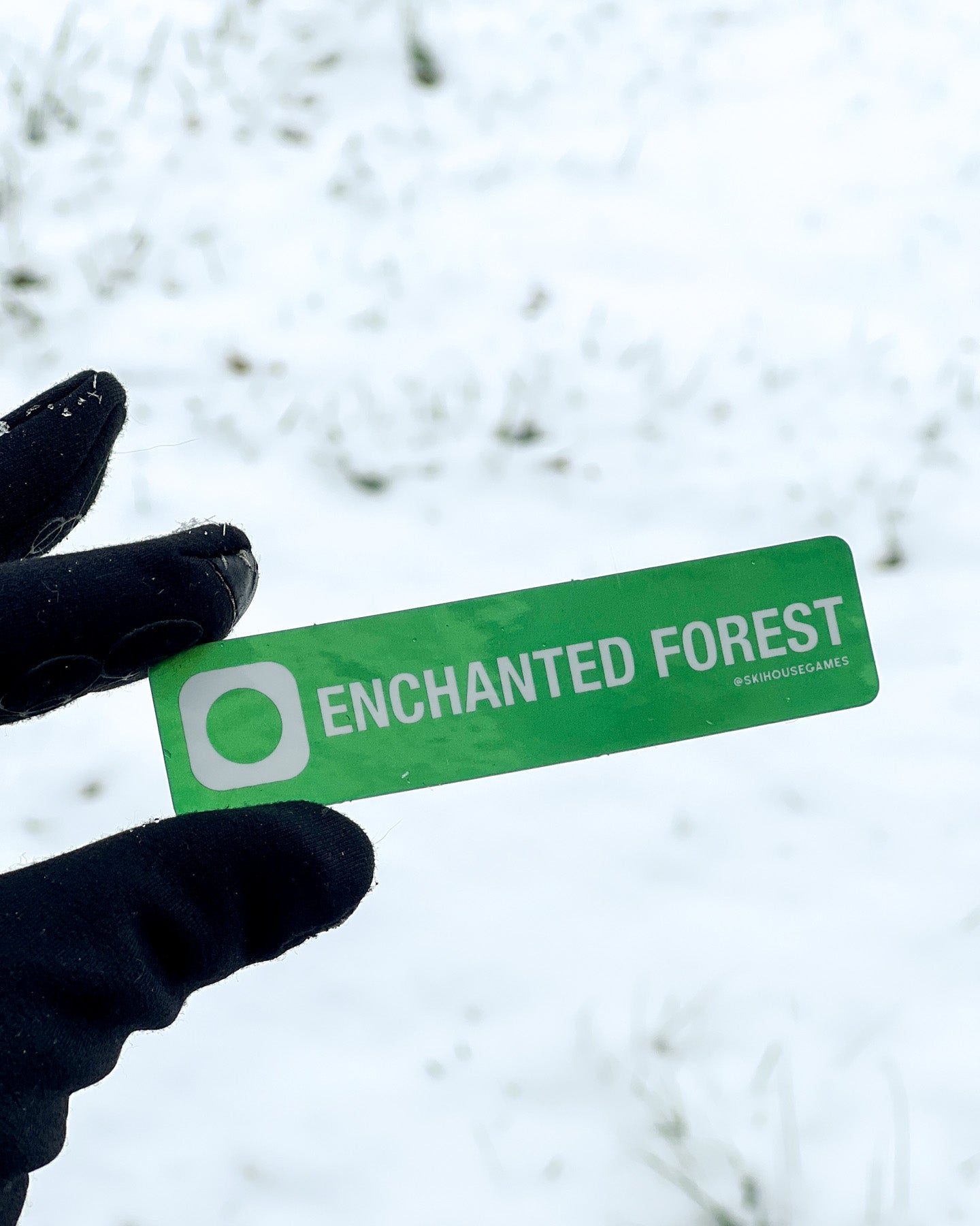 Enchanted Forest Holographic Sticker