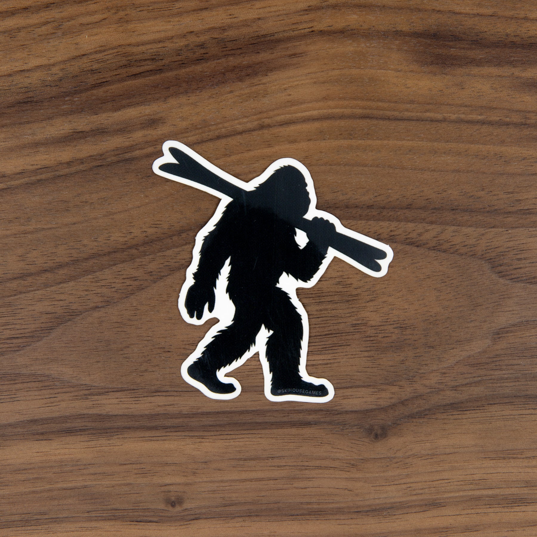 Abominable Shredman Ski Helmet Sticker