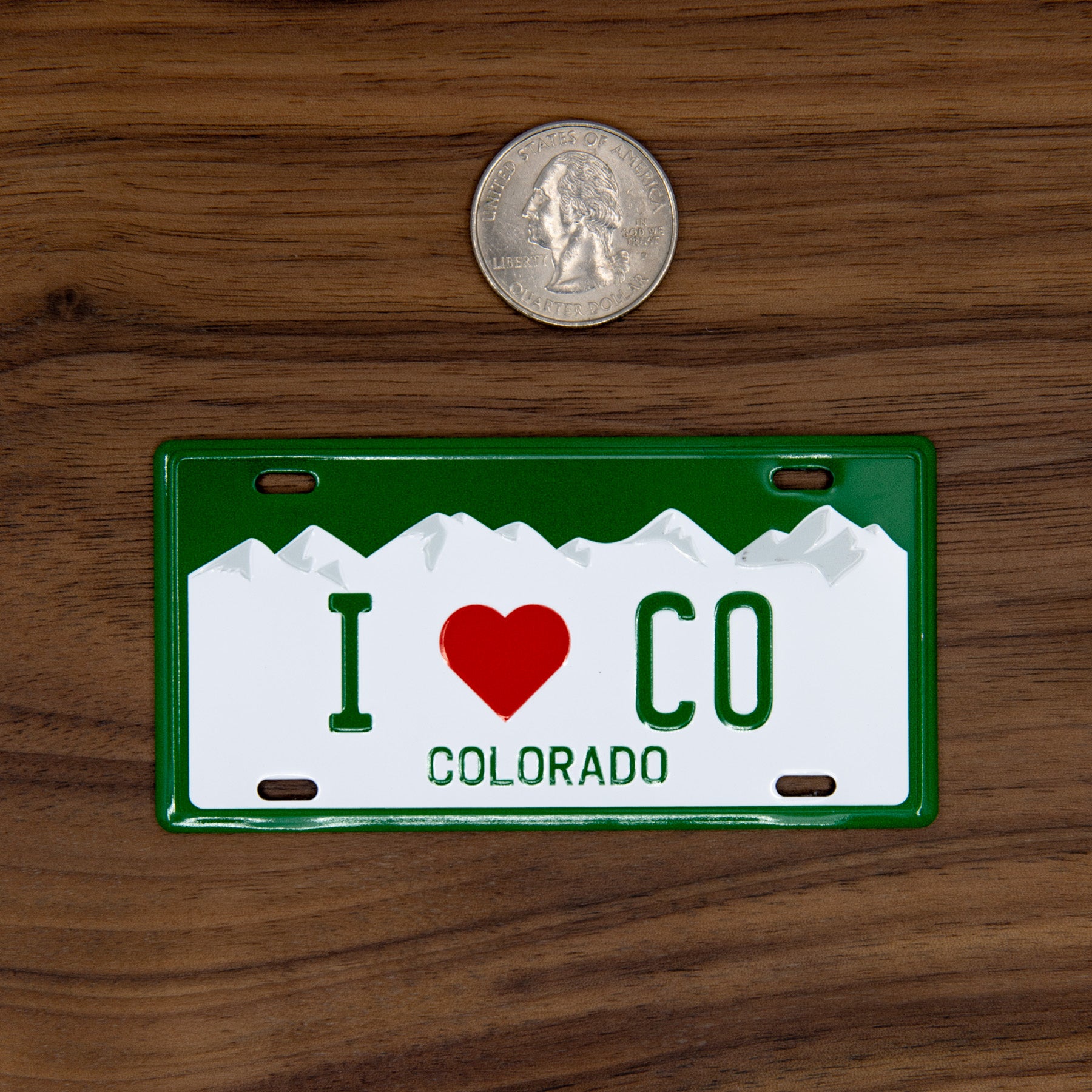 I Heart COLORADO - Colorado License Plate Magnet