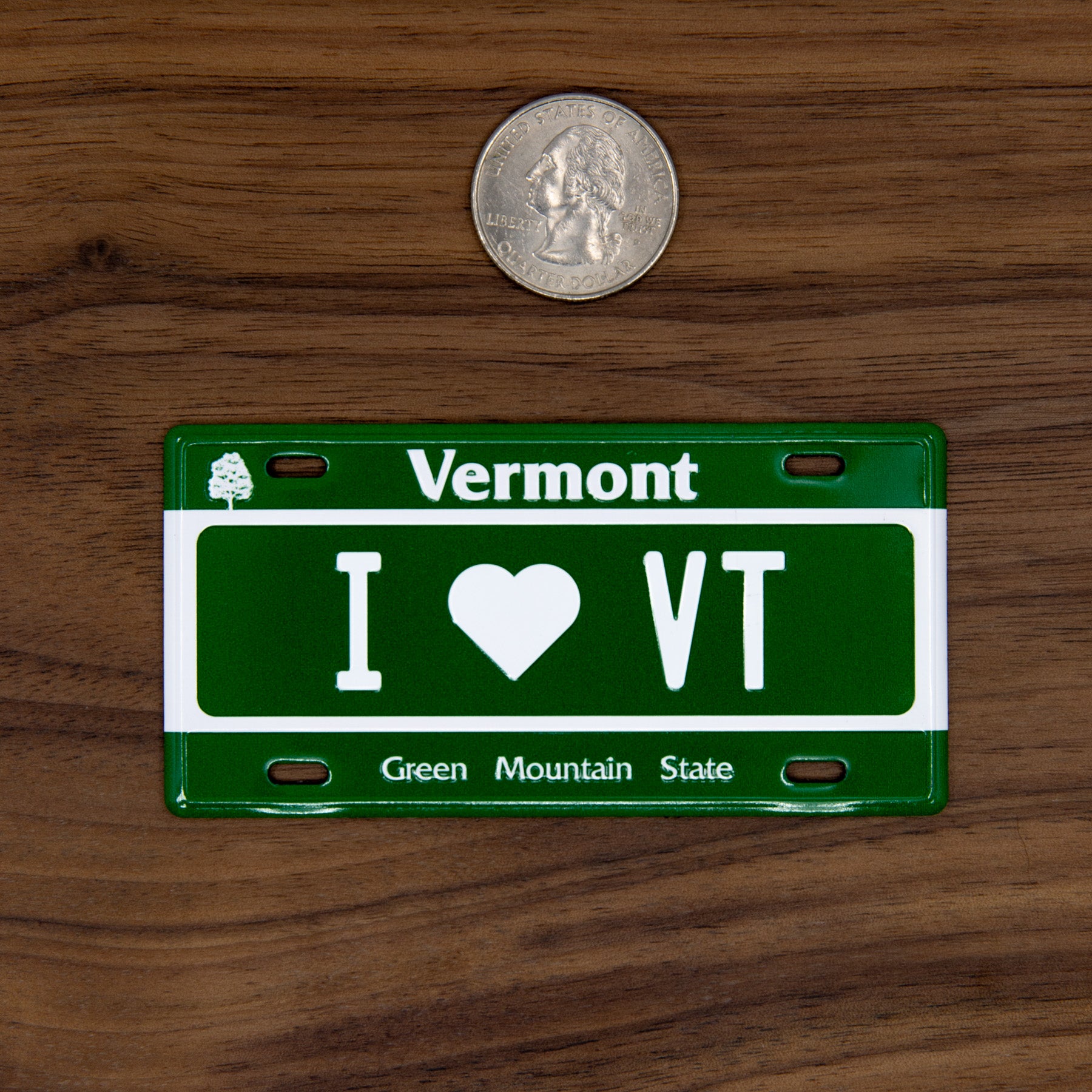 I Heart VERMONT - Vermont License Plate Magnet
