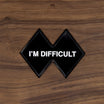 I'm Difficult - Ski Magnet