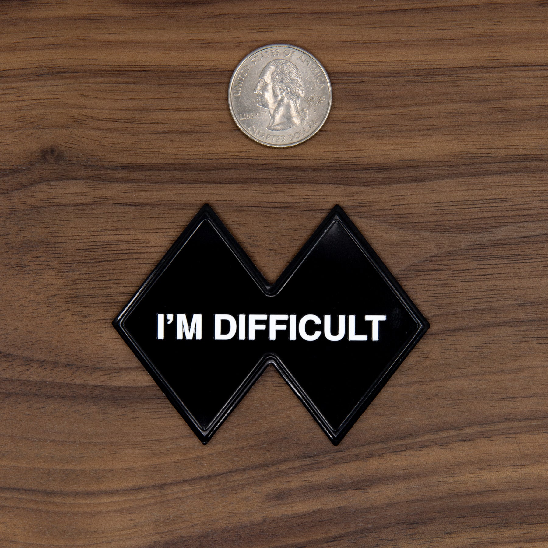 I'm Difficult - Ski Magnet