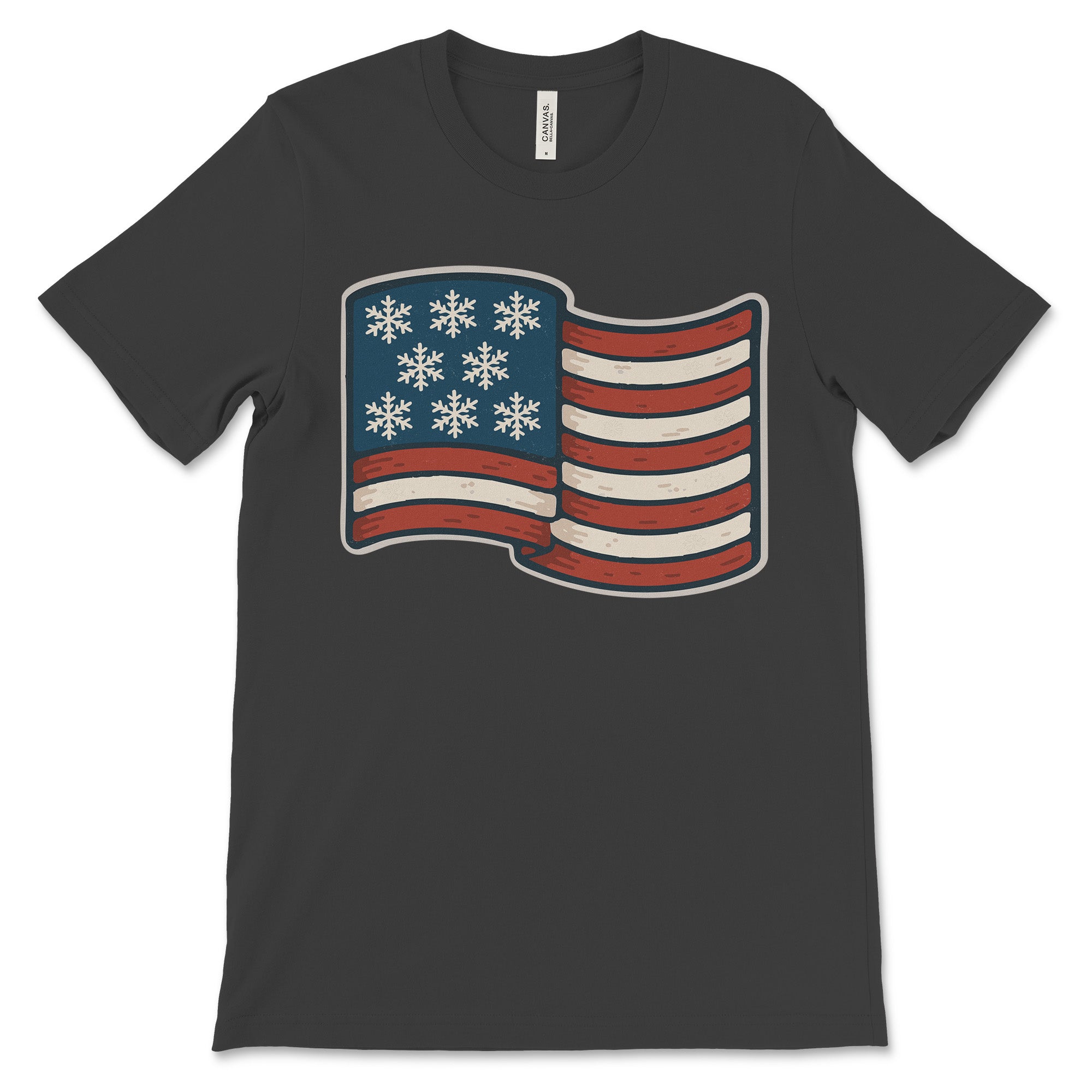 Snowy Flag T-Shirt