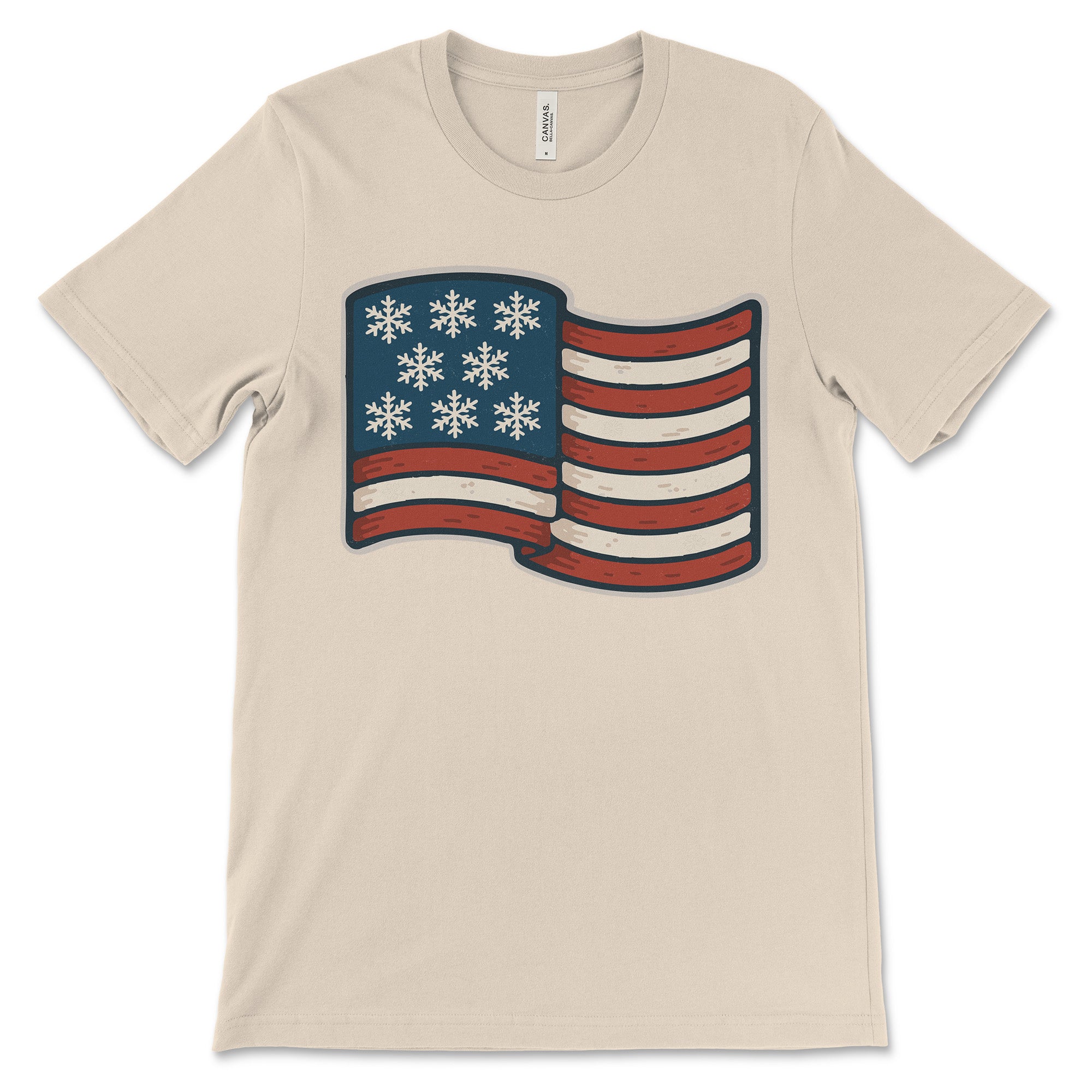 Snowy Flag T-Shirt