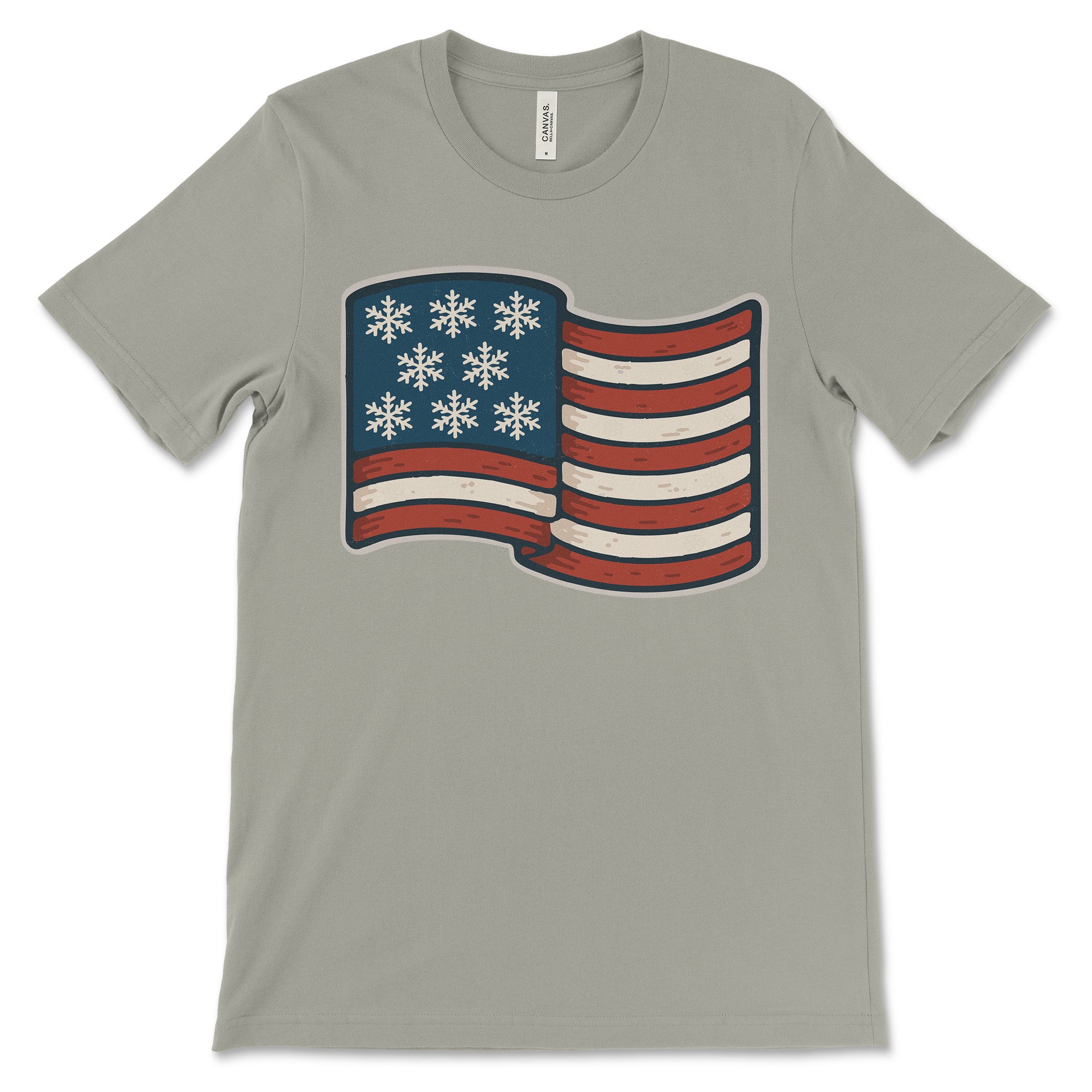 Snowy Flag T-Shirt