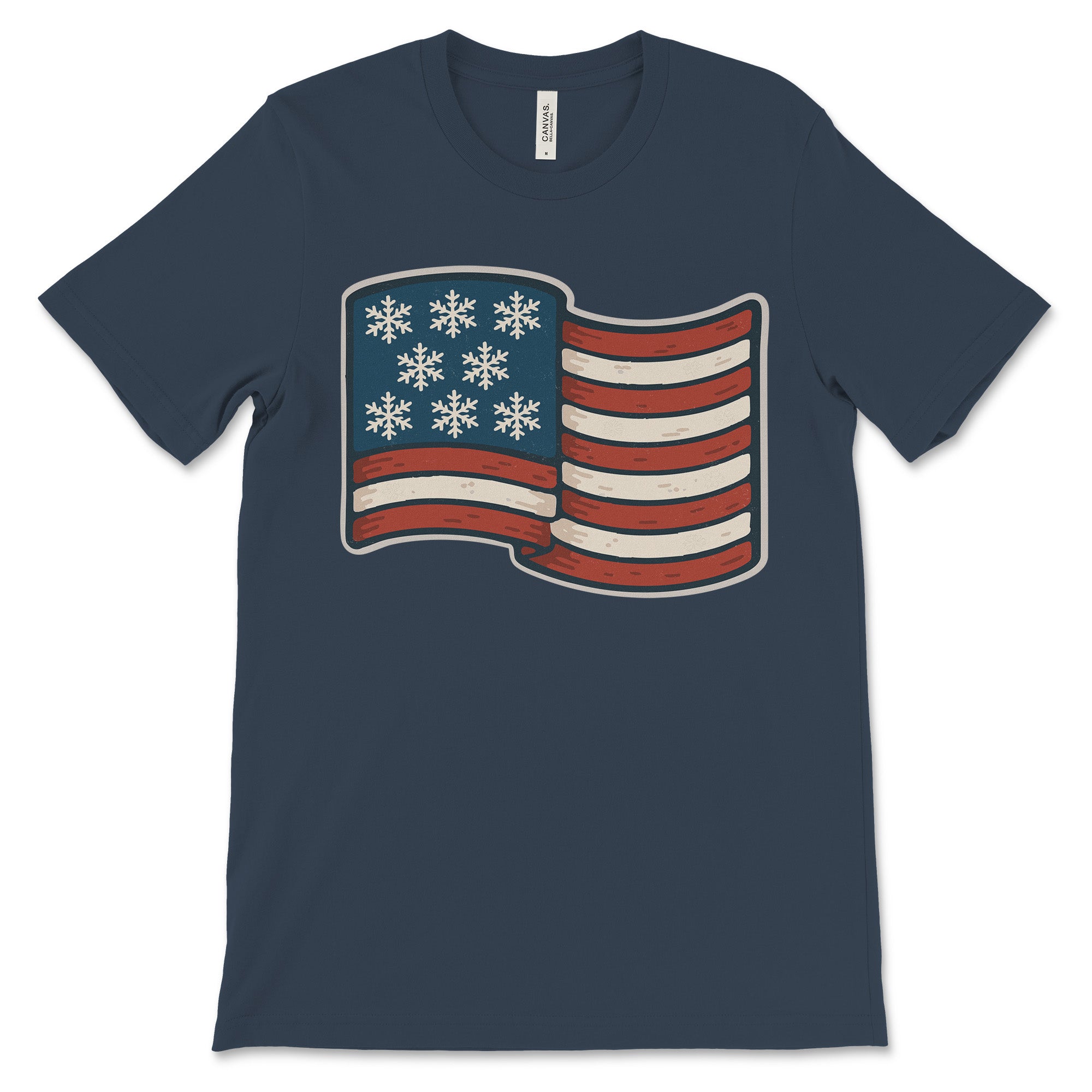 Snowy Flag T-Shirt