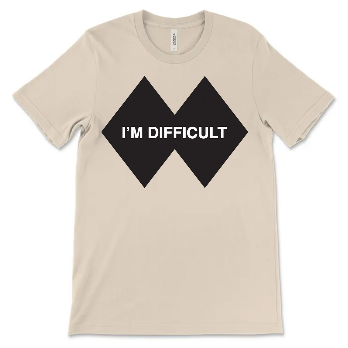 I'm Difficult Ski T Shirt