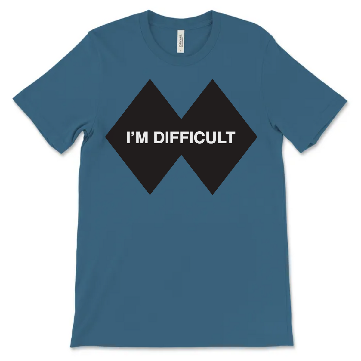I'm Difficult Ski T Shirt