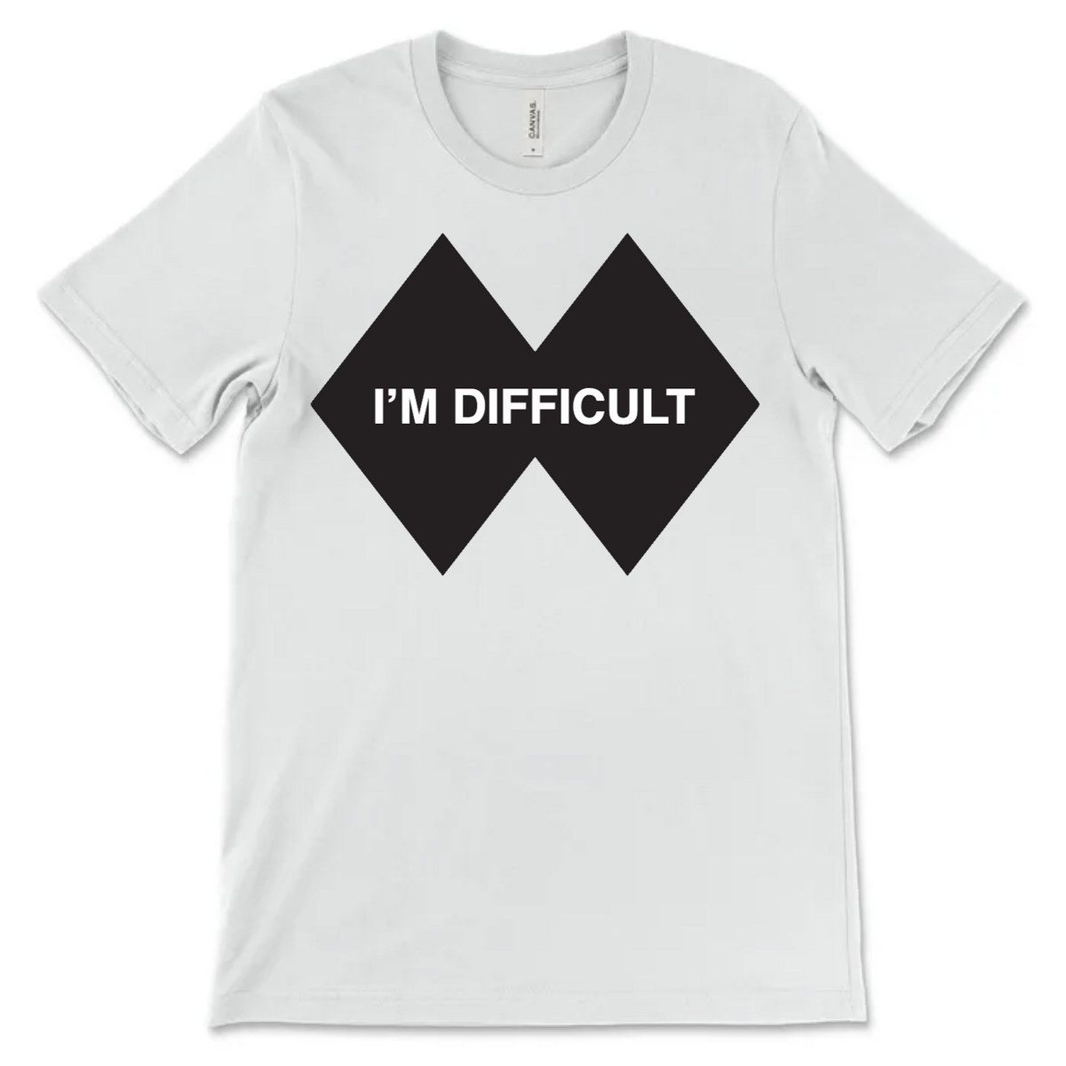 I'm Difficult Ski T Shirt