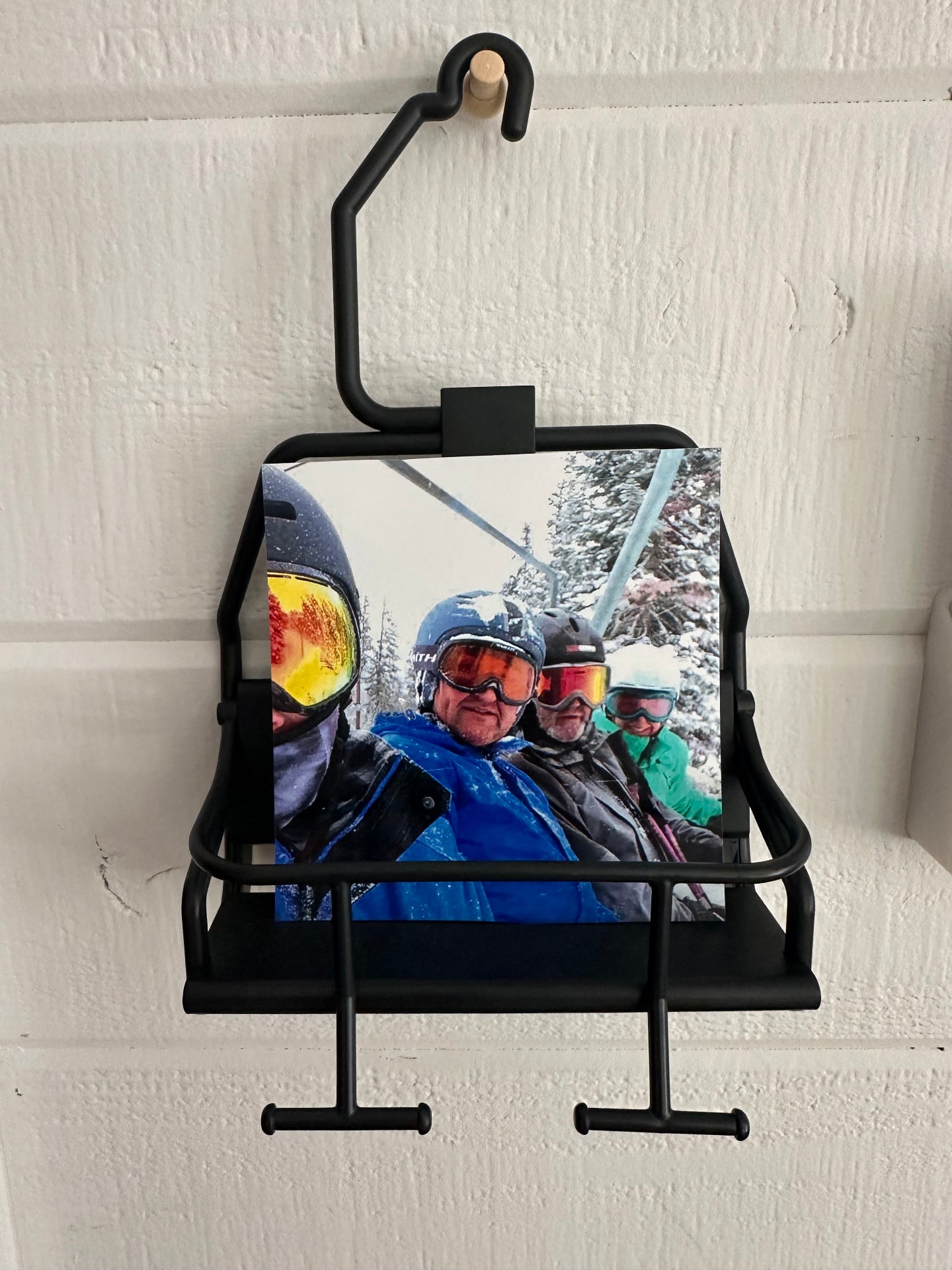 Miniature Modern Ski Lift Chair
