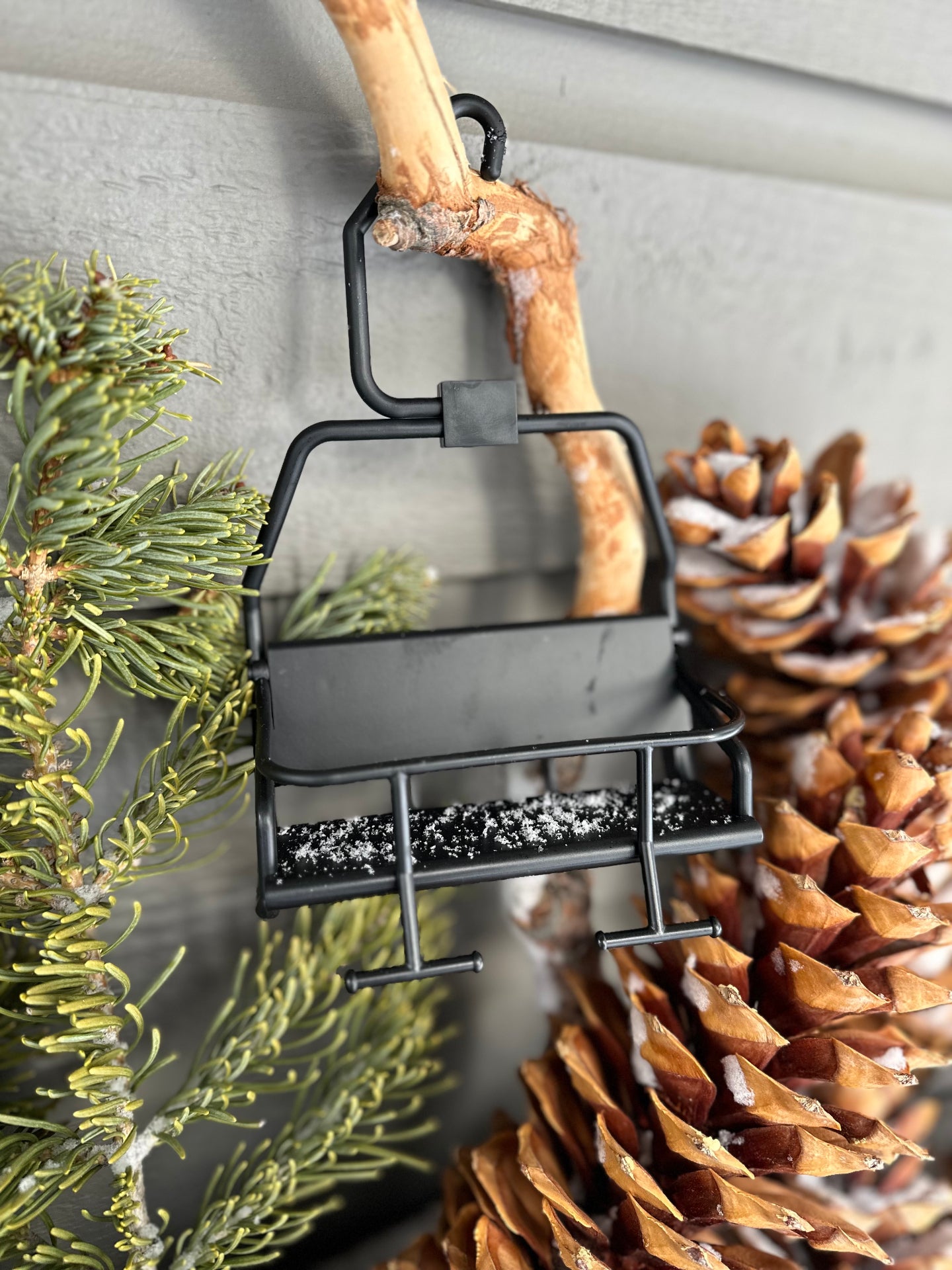 Miniature Modern Ski Lift Chair