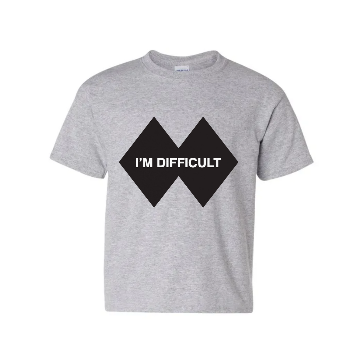 I'm Difficult Ski T Shirt