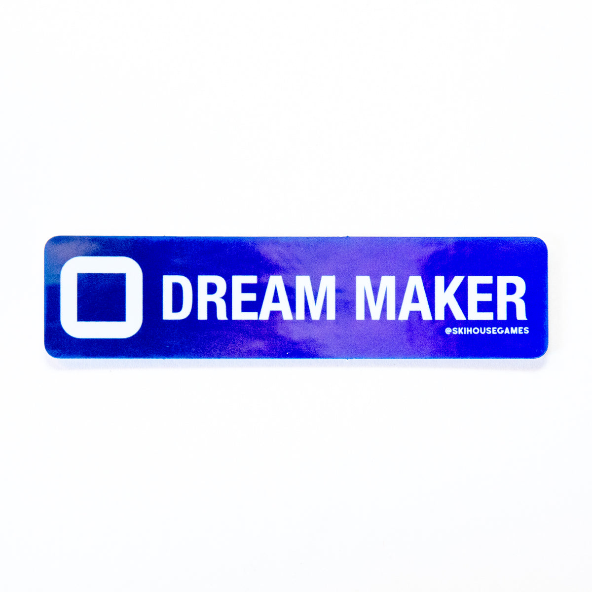 Dream Maker Holographic Ski Trail Sticker