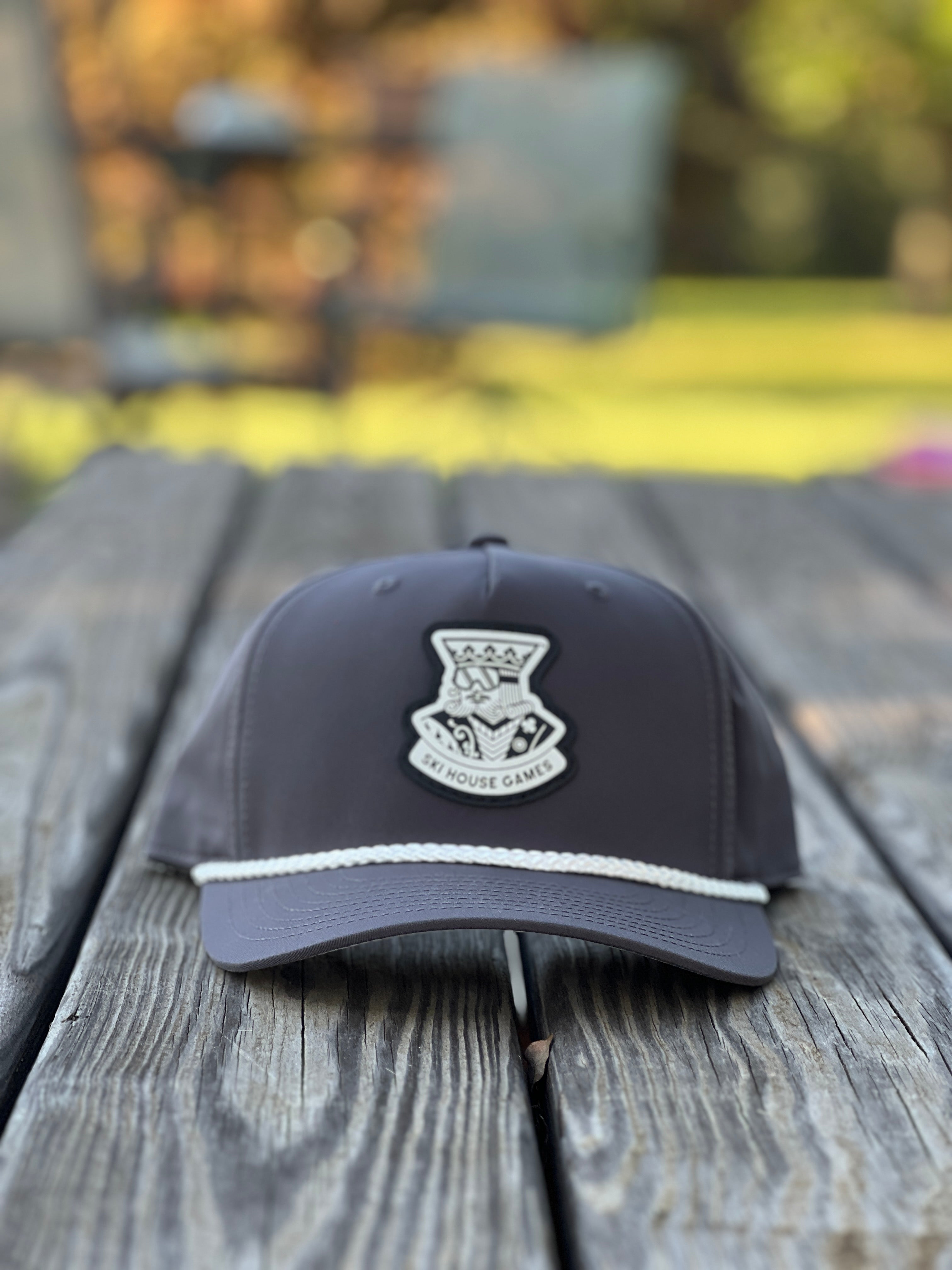 Ski House Games King Crest Rope Hat