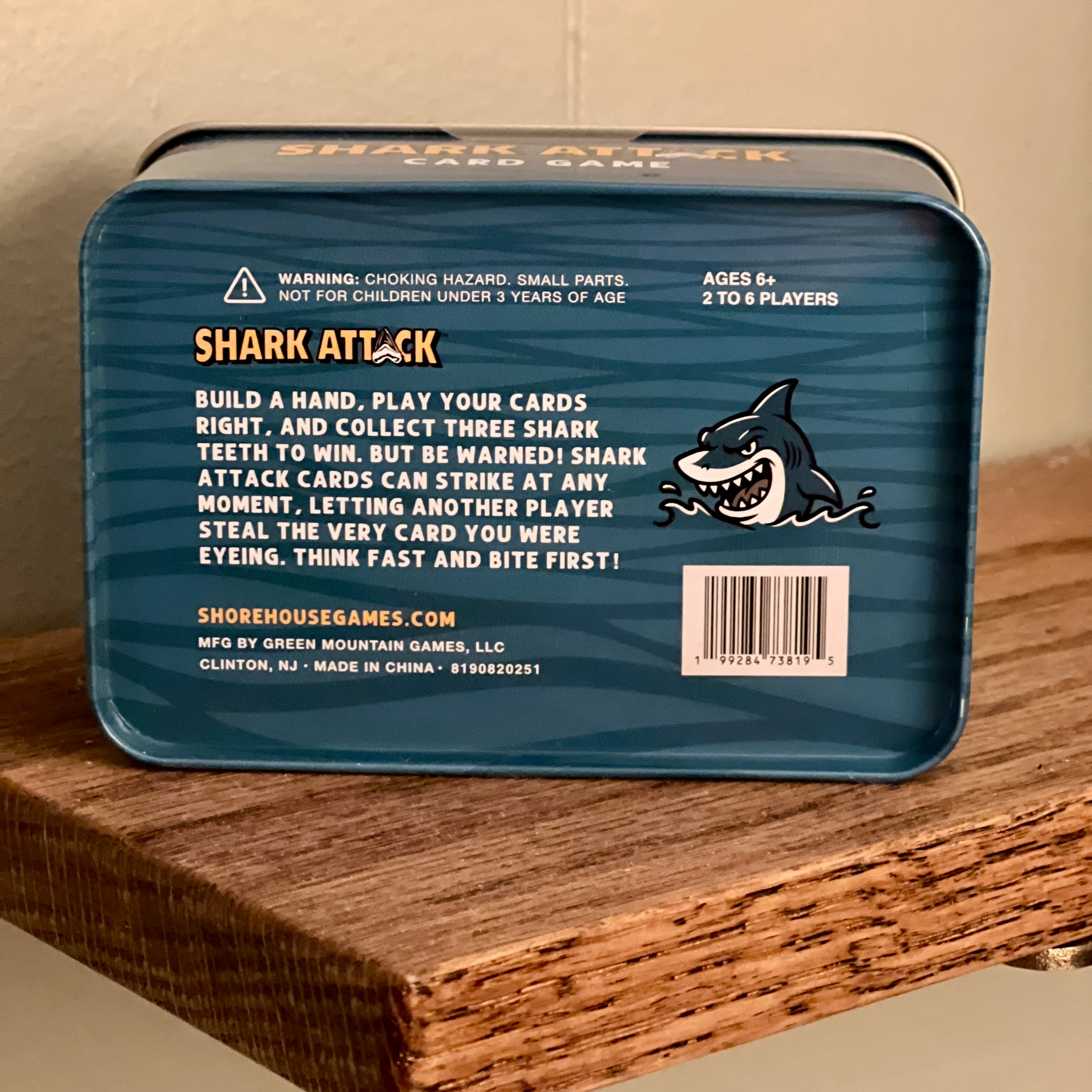 Shark Attack Card Game