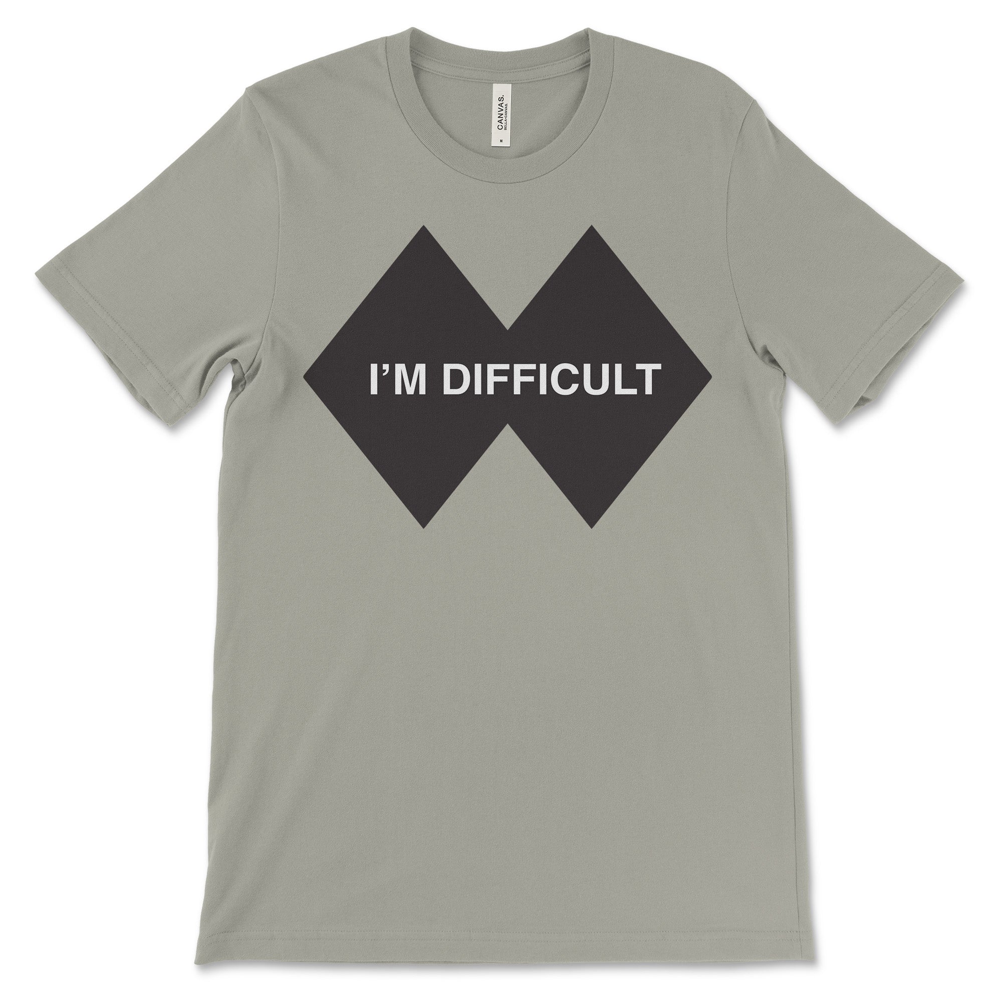I'm Difficult Ski T-Shirt