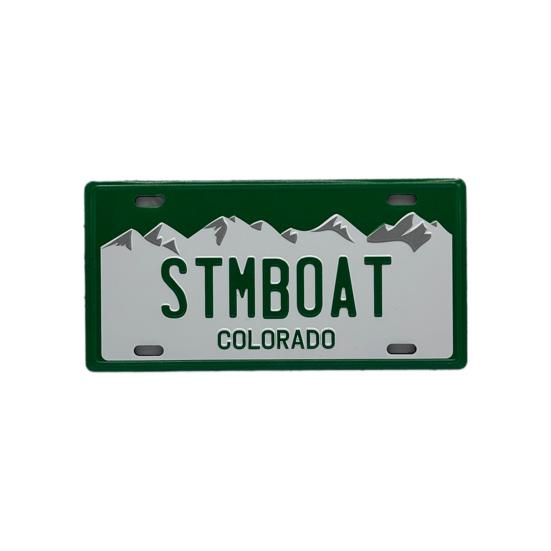STMBOAT - Colorado License Plate Magnet