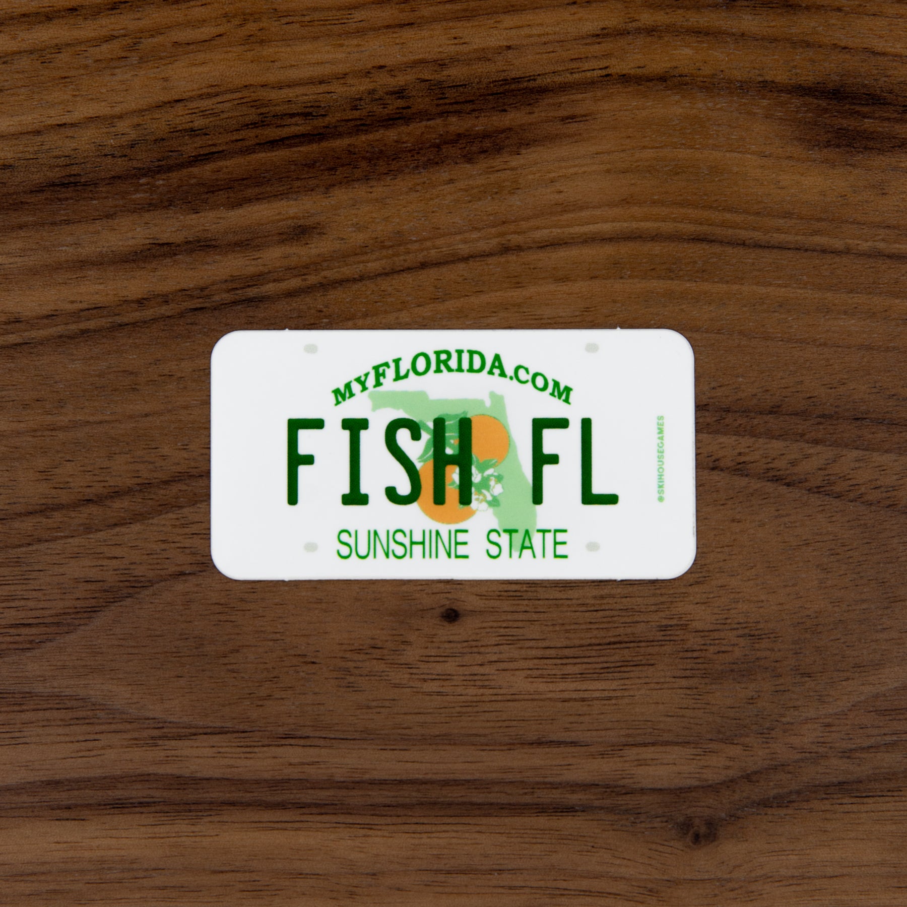 Fish FL - Florida Fish License Plate Sticker