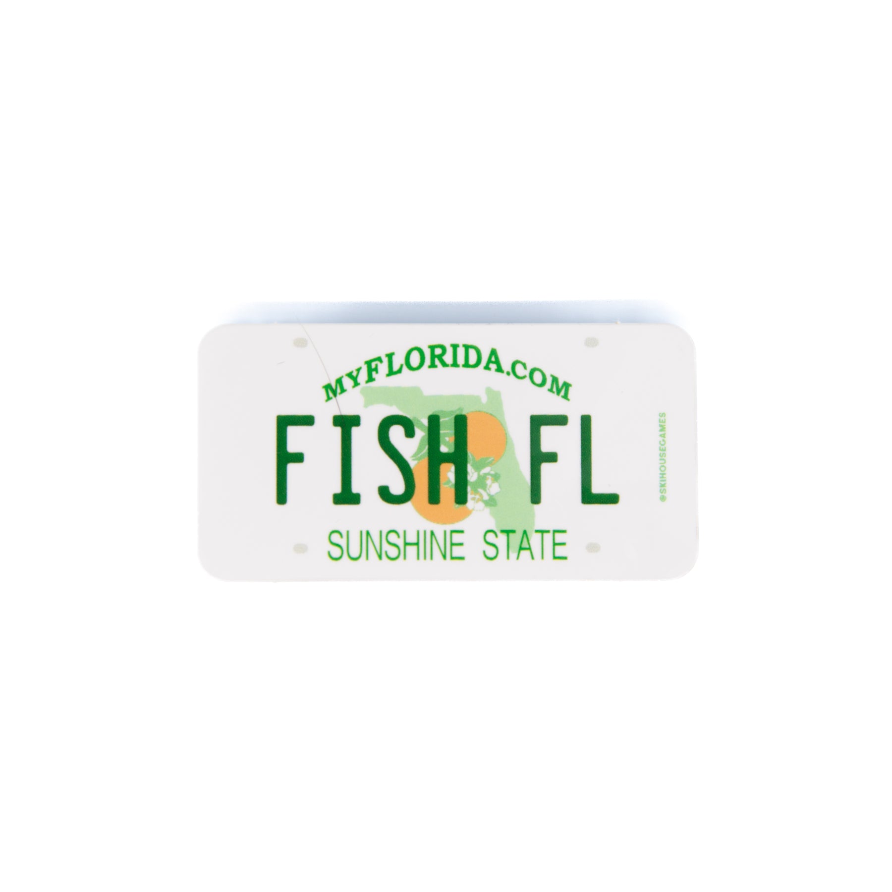 Fish FL - Florida Fish License Plate Sticker
