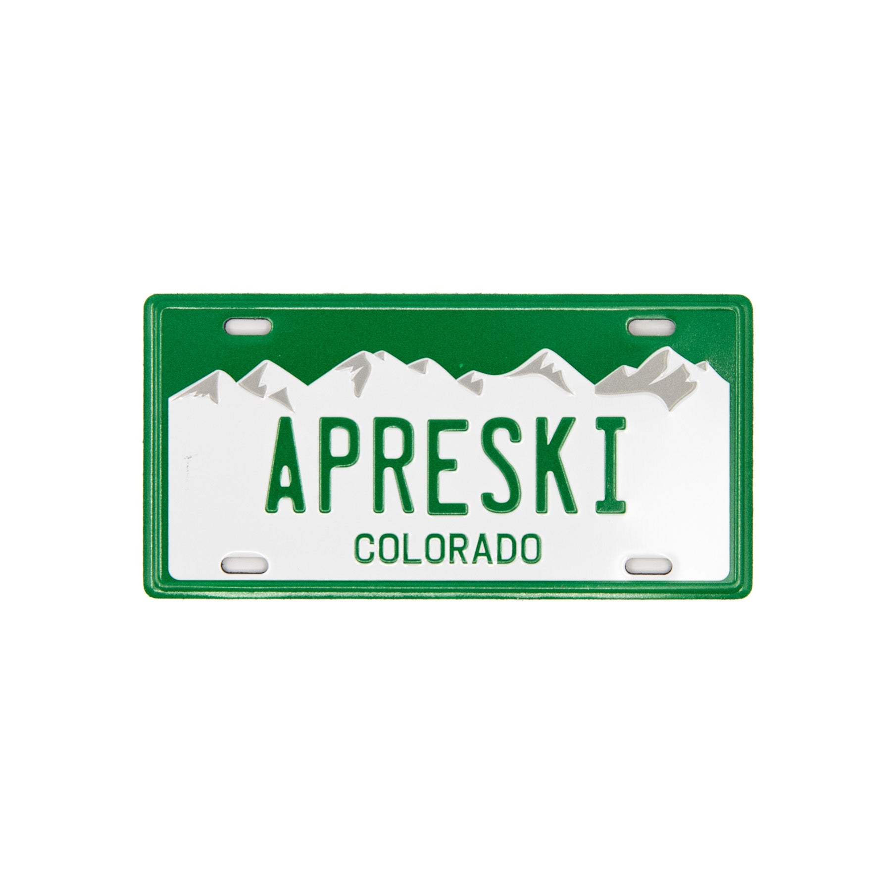 APRESKI - Colorado License Plate Magnet
