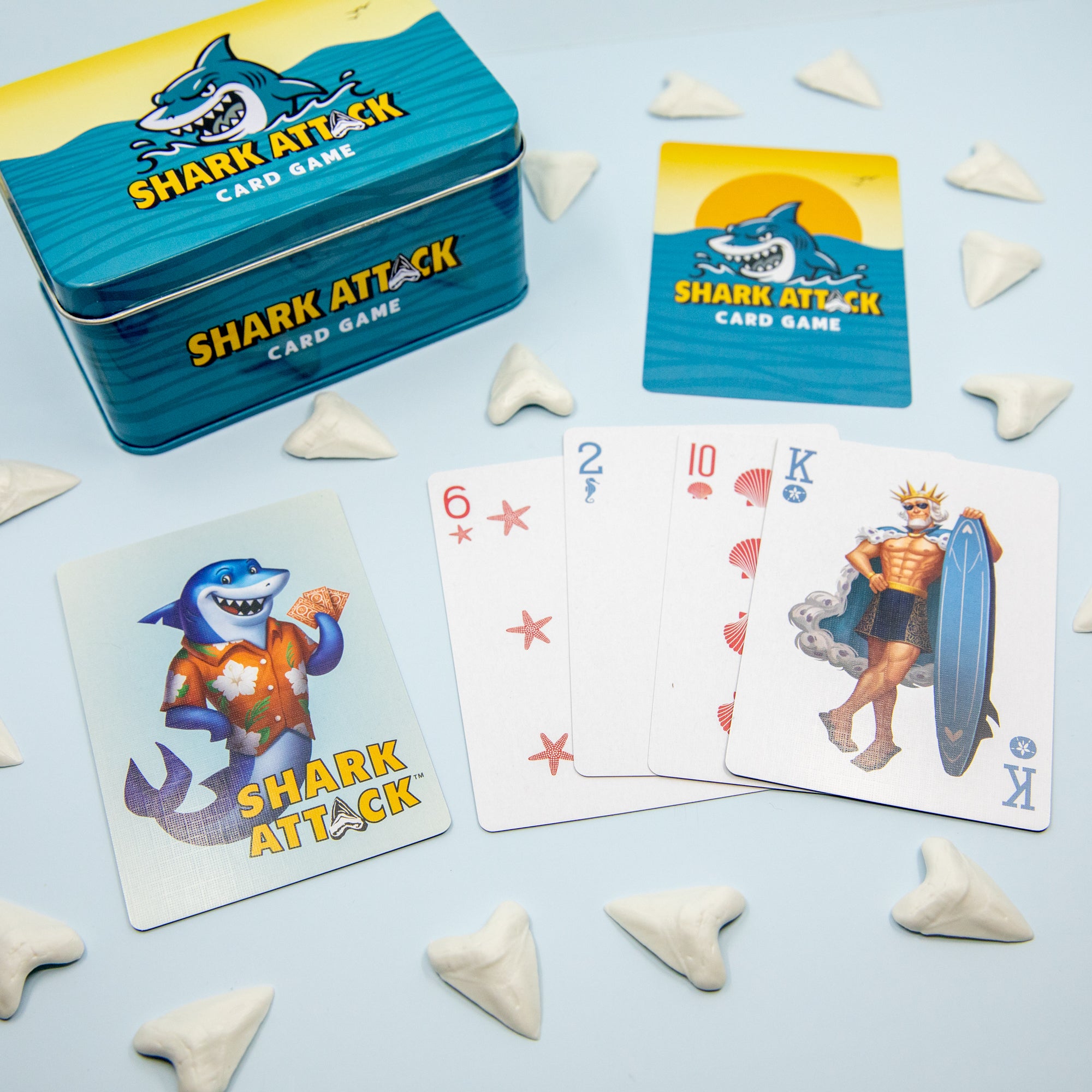 Shark Attack Card Game