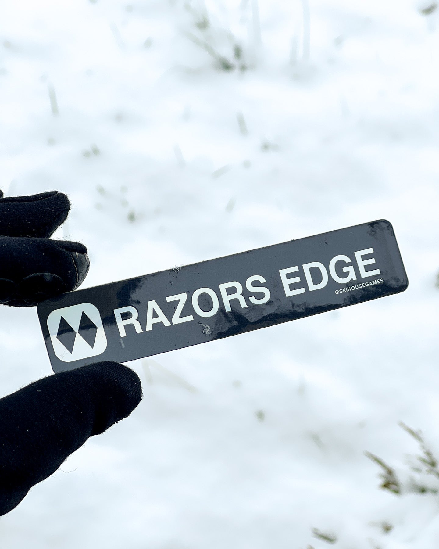 Razors Edge Holographic Sticker