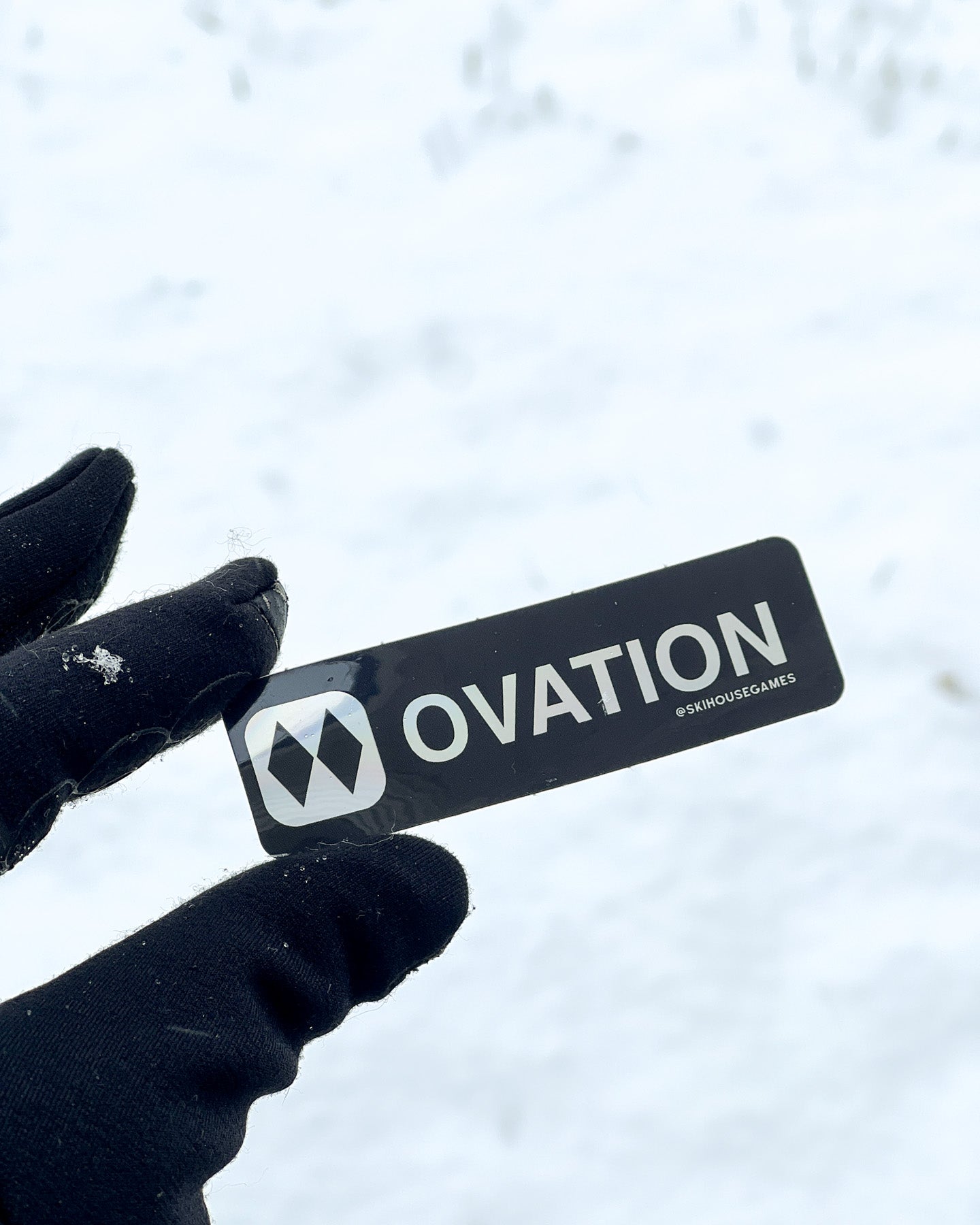 Ovation Holographic Sticker