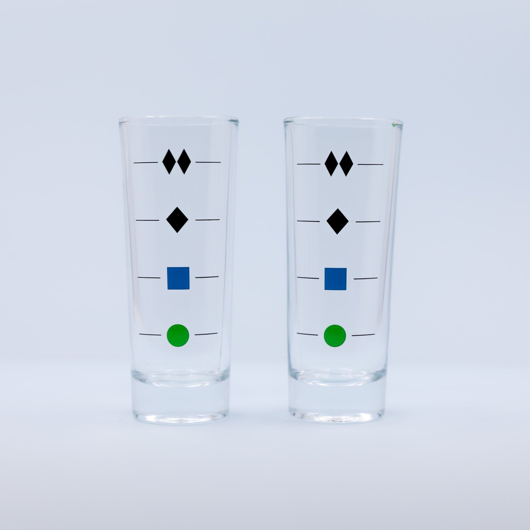 Trail Sign Shot Glasses (Set of 2)