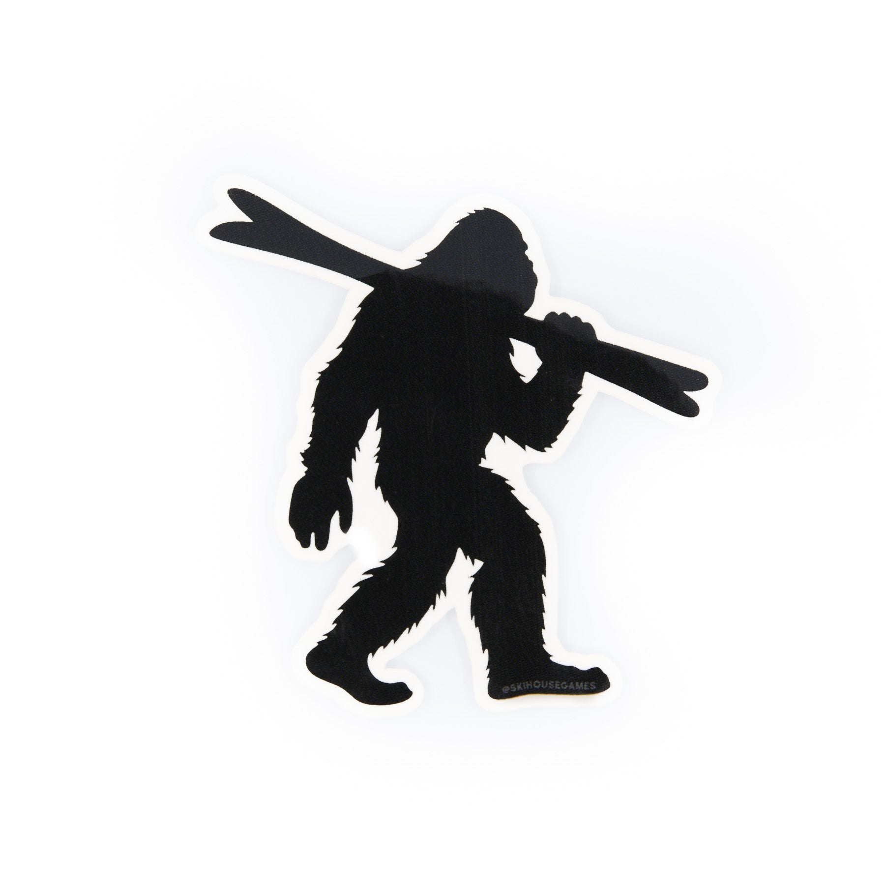 Abominable Shredman Ski Helmet Sticker