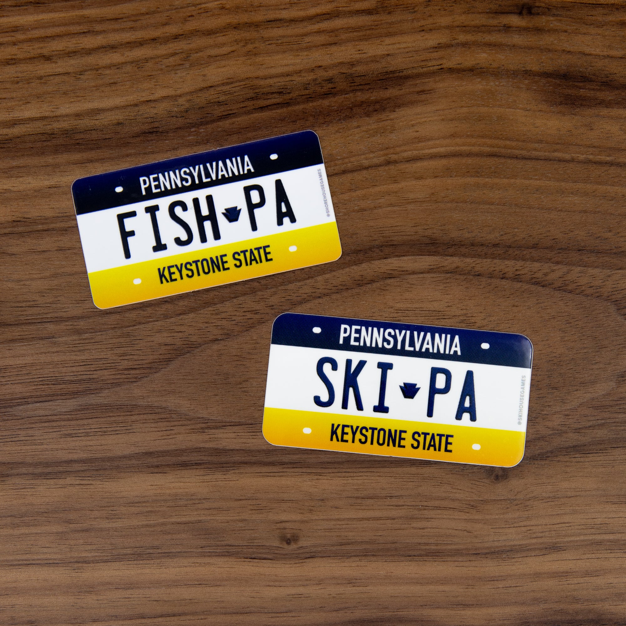 Fish PA - Pennsylvania License Plate Sticker