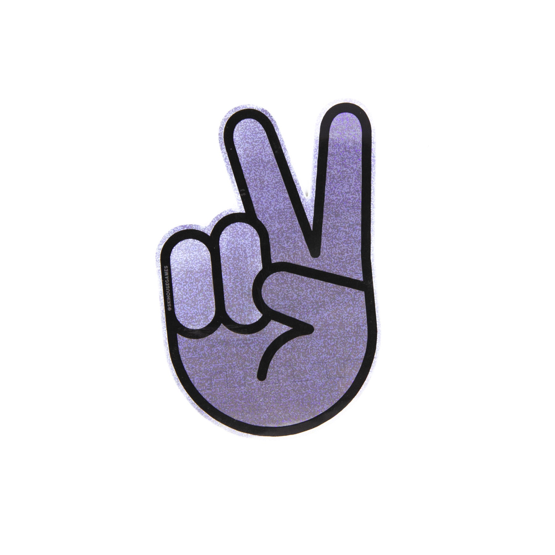 Peace Sign Pixie Dust Sticker