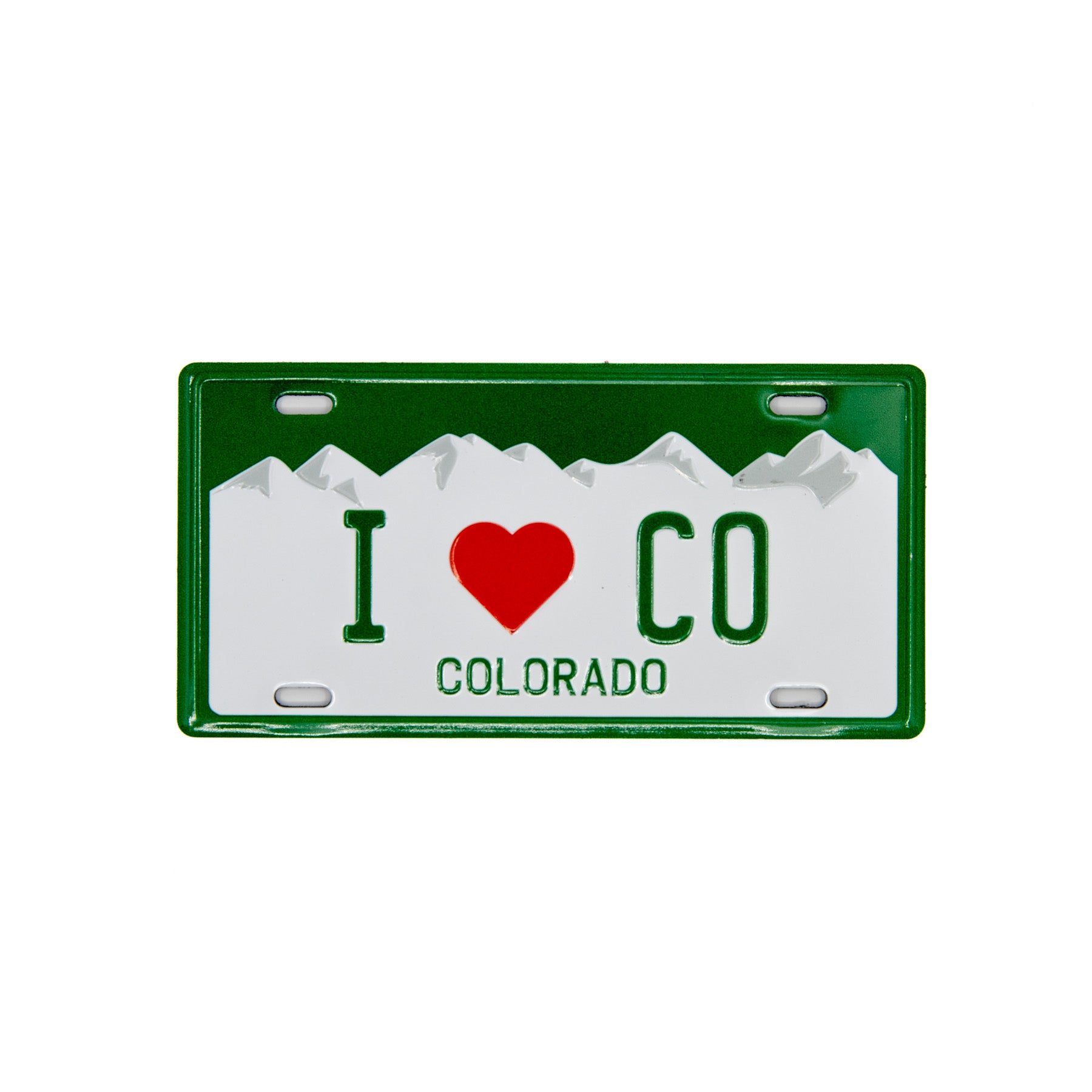 I Heart COLORADO - Colorado License Plate Magnet