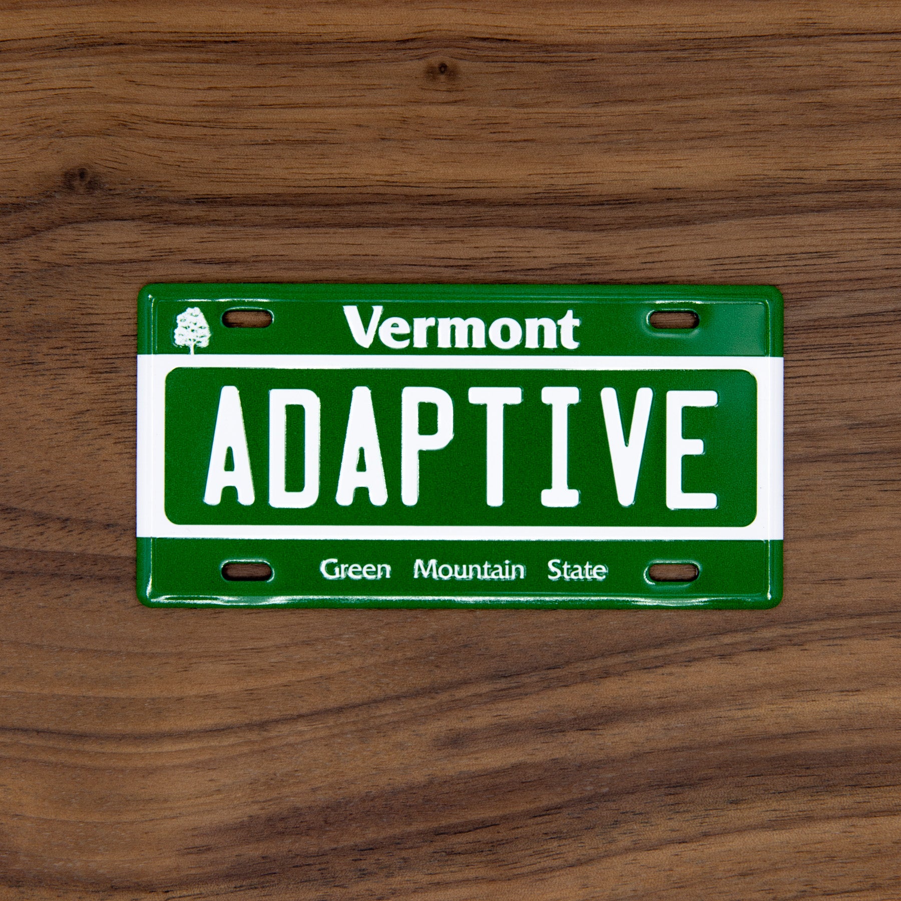 Support VT Adaptive - Vermont License Plate Magnet