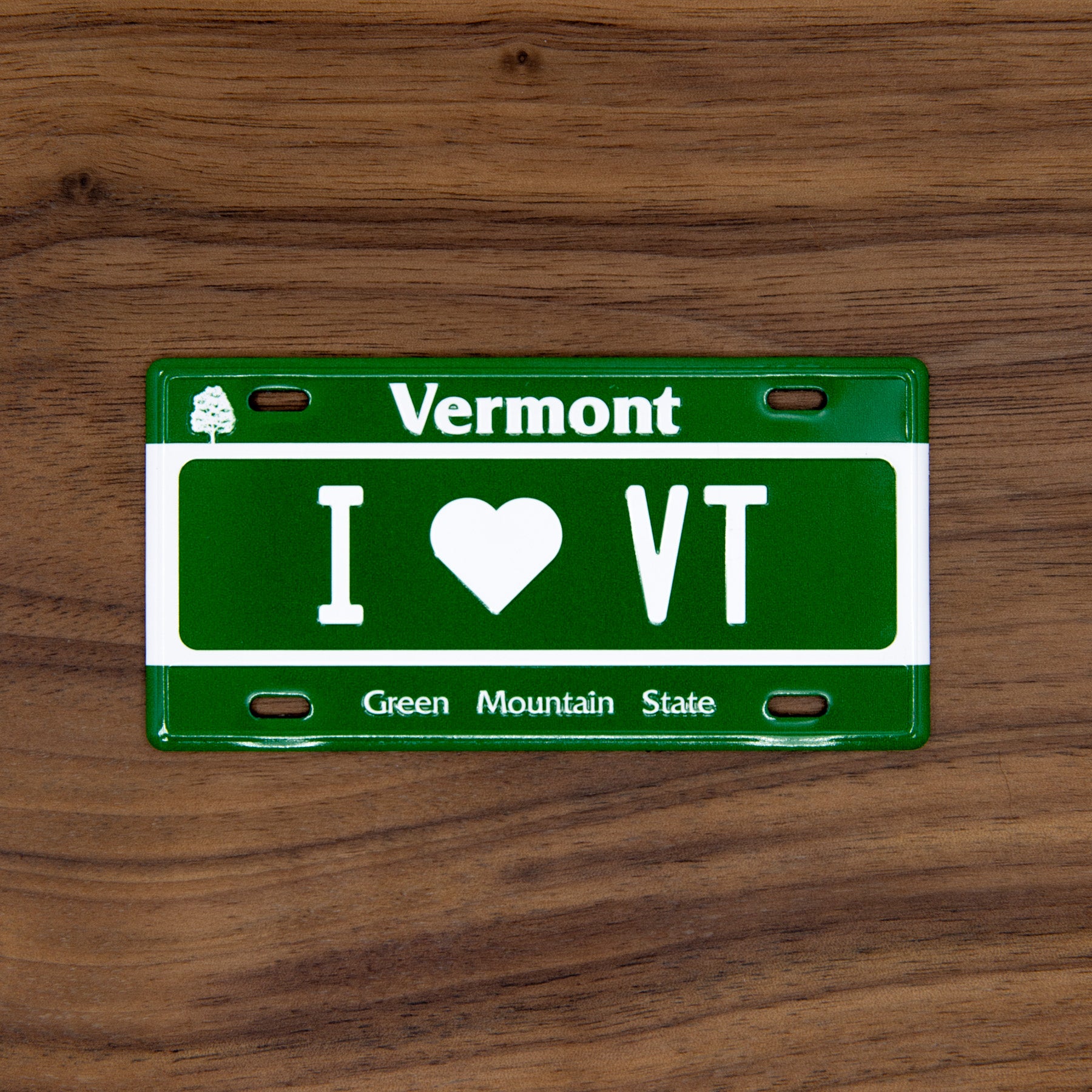 I Heart VERMONT - Vermont License Plate Magnet