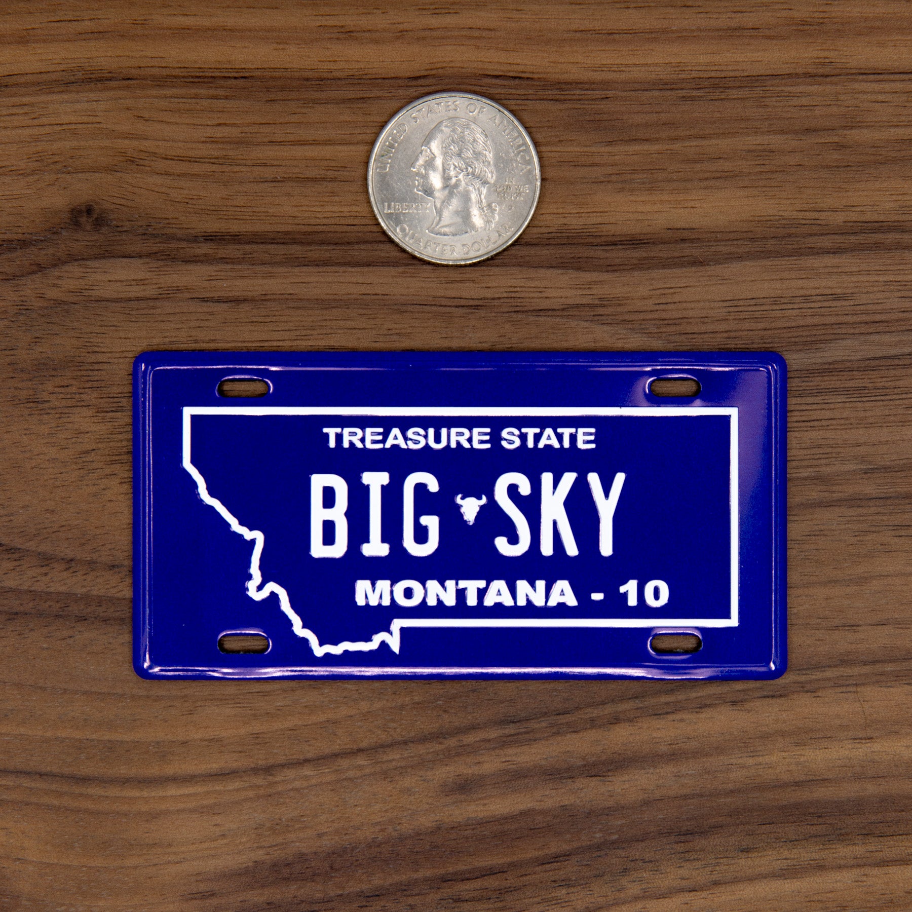 BIG SKY - Montana License Plate Magnet