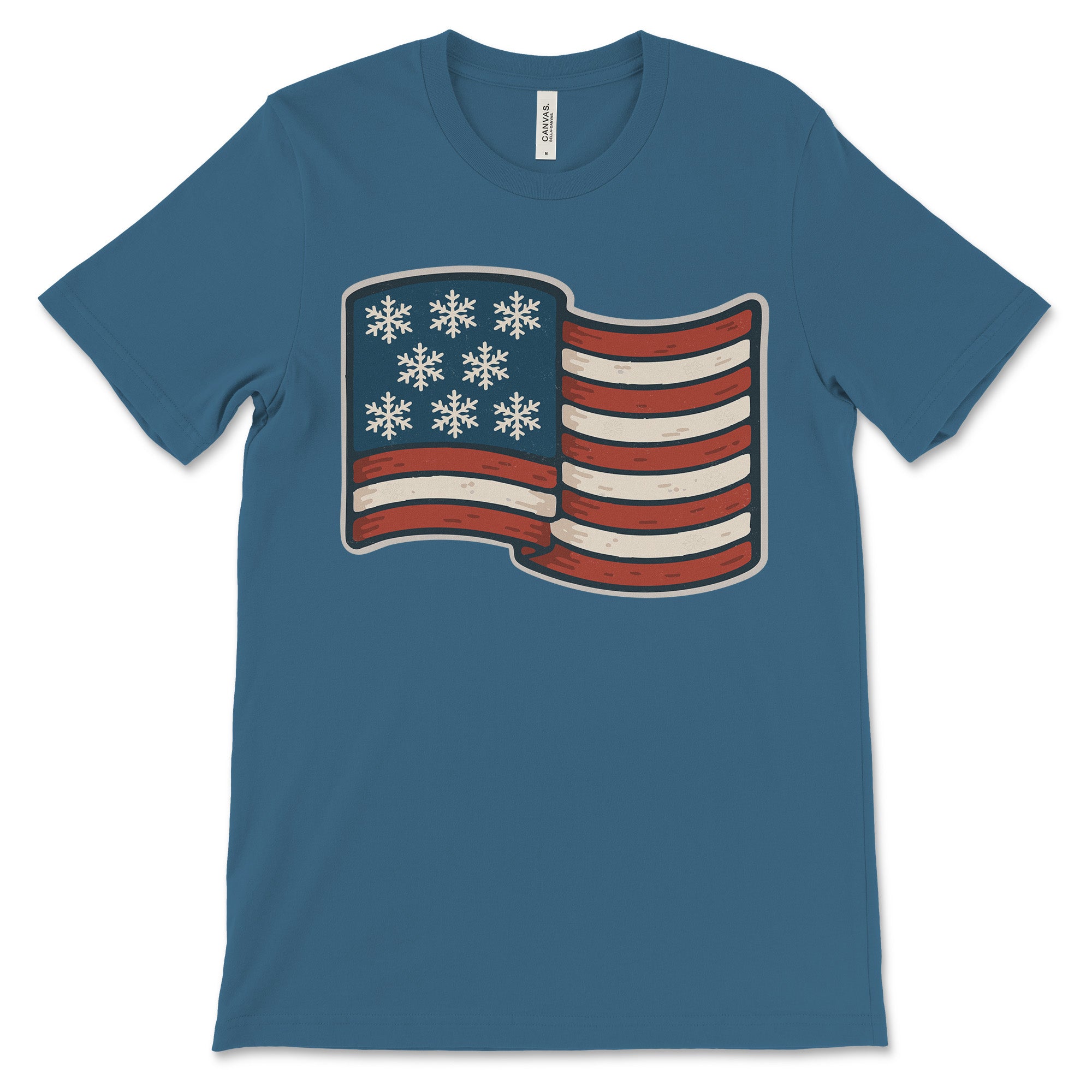 Snowy Flag T-Shirt