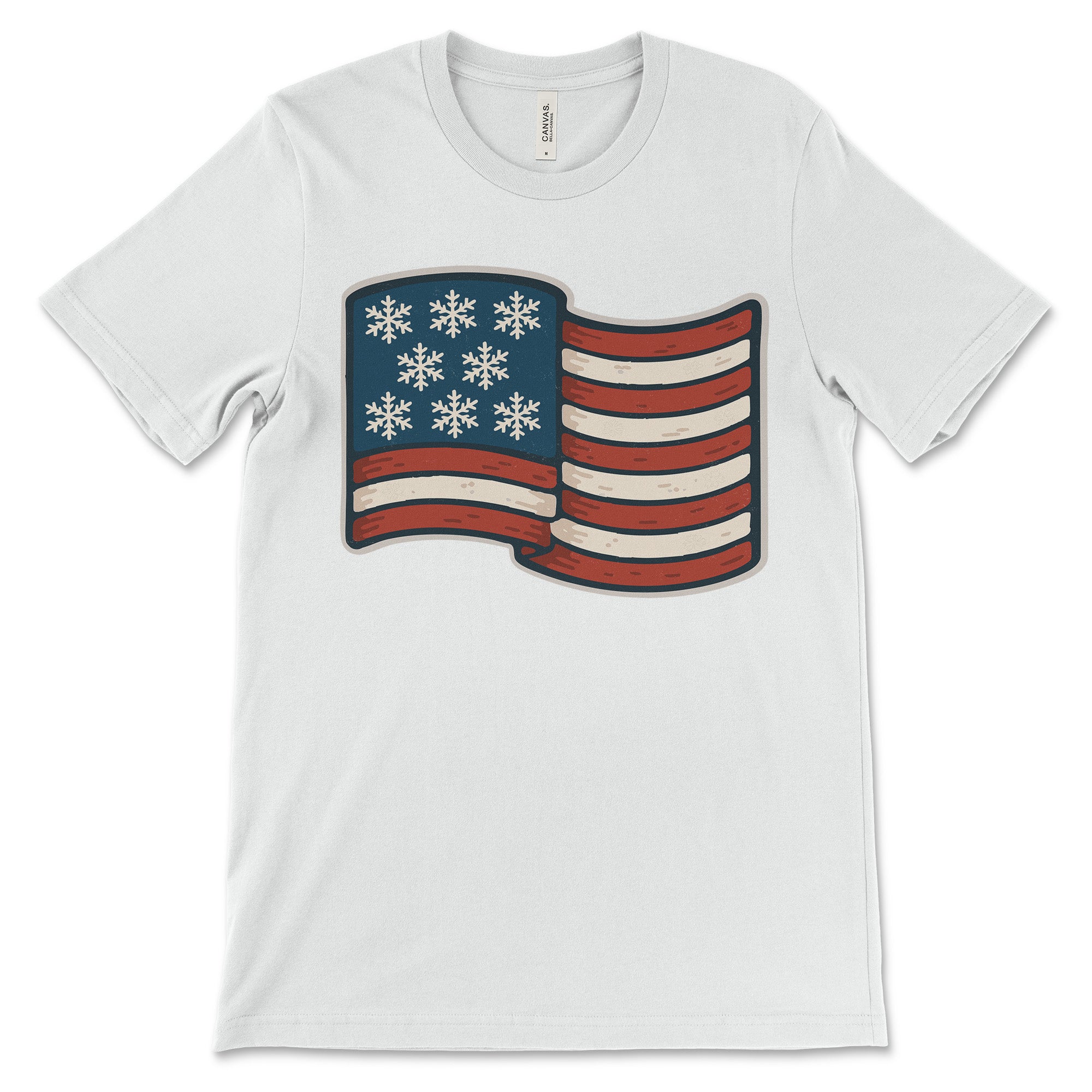 Snowy Flag T-Shirt