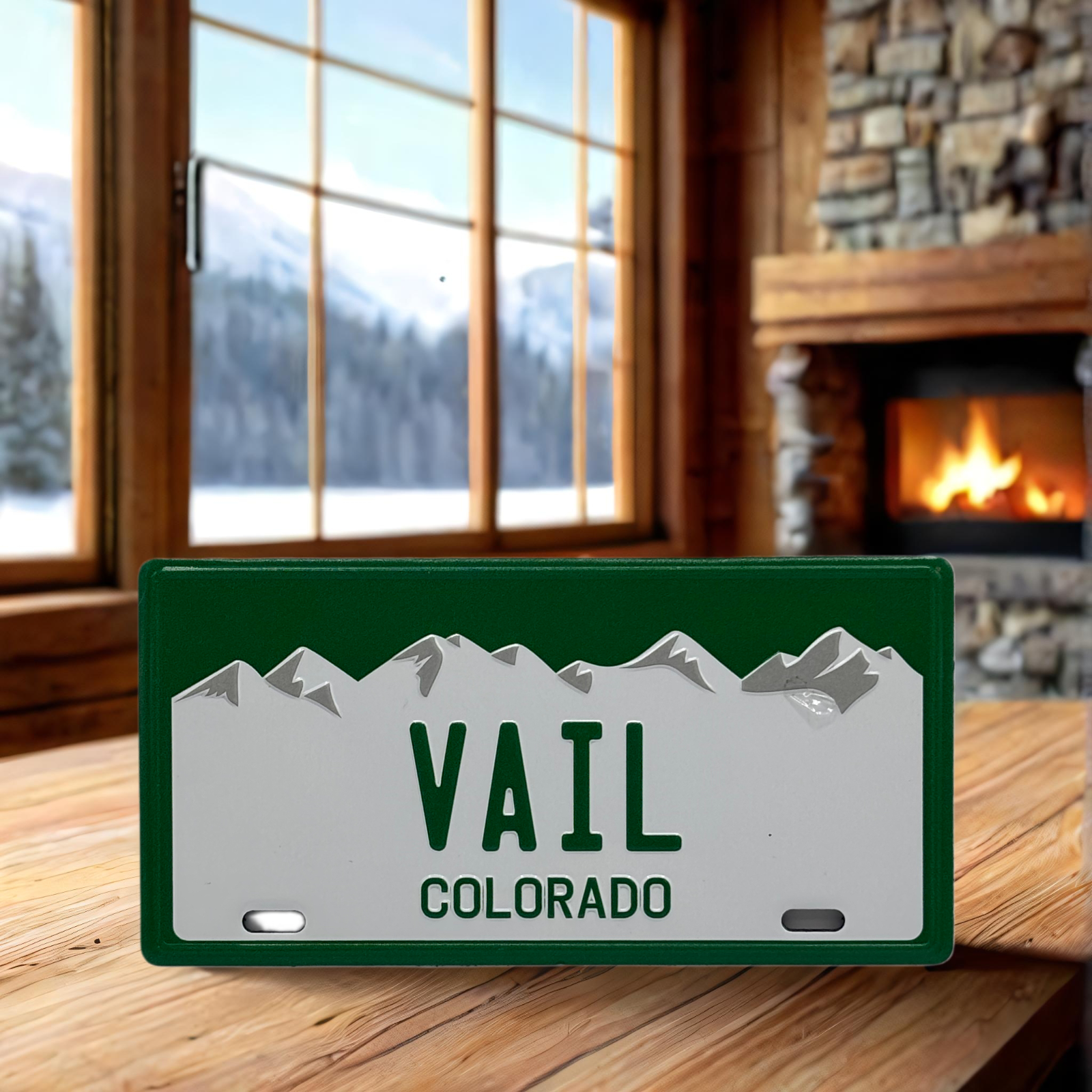 VAIL - Colorado License Plate Magnet