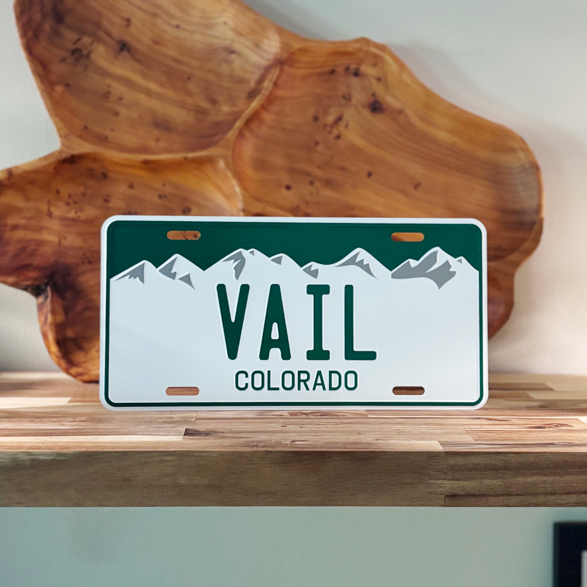 Vail - Colorado Full Size Novelty License Plate