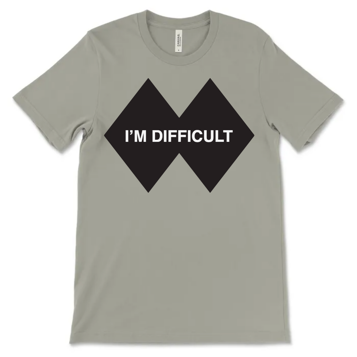 I'm Difficult Ski T Shirt