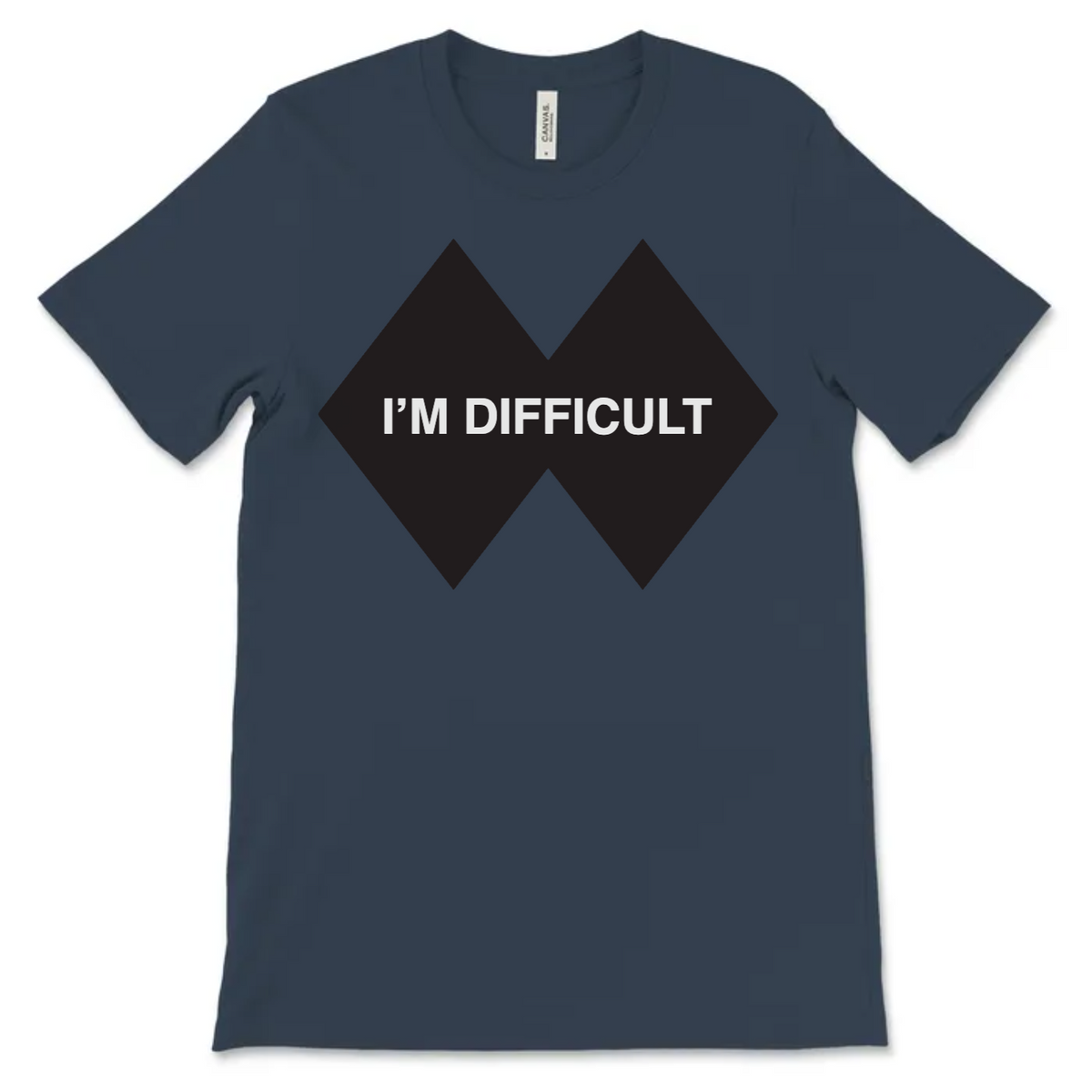 I'm Difficult Ski T Shirt