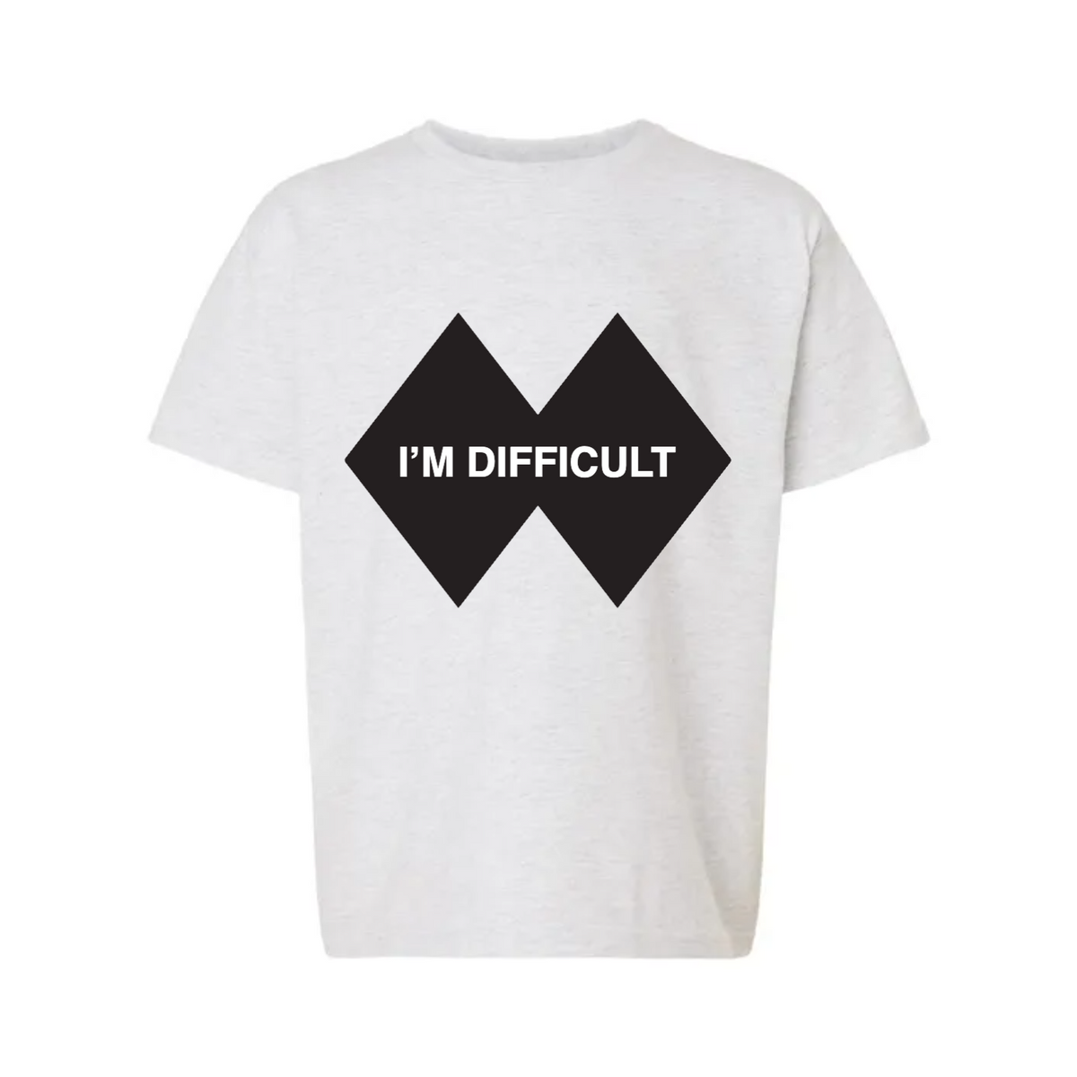 I'm Difficult Ski T Shirt